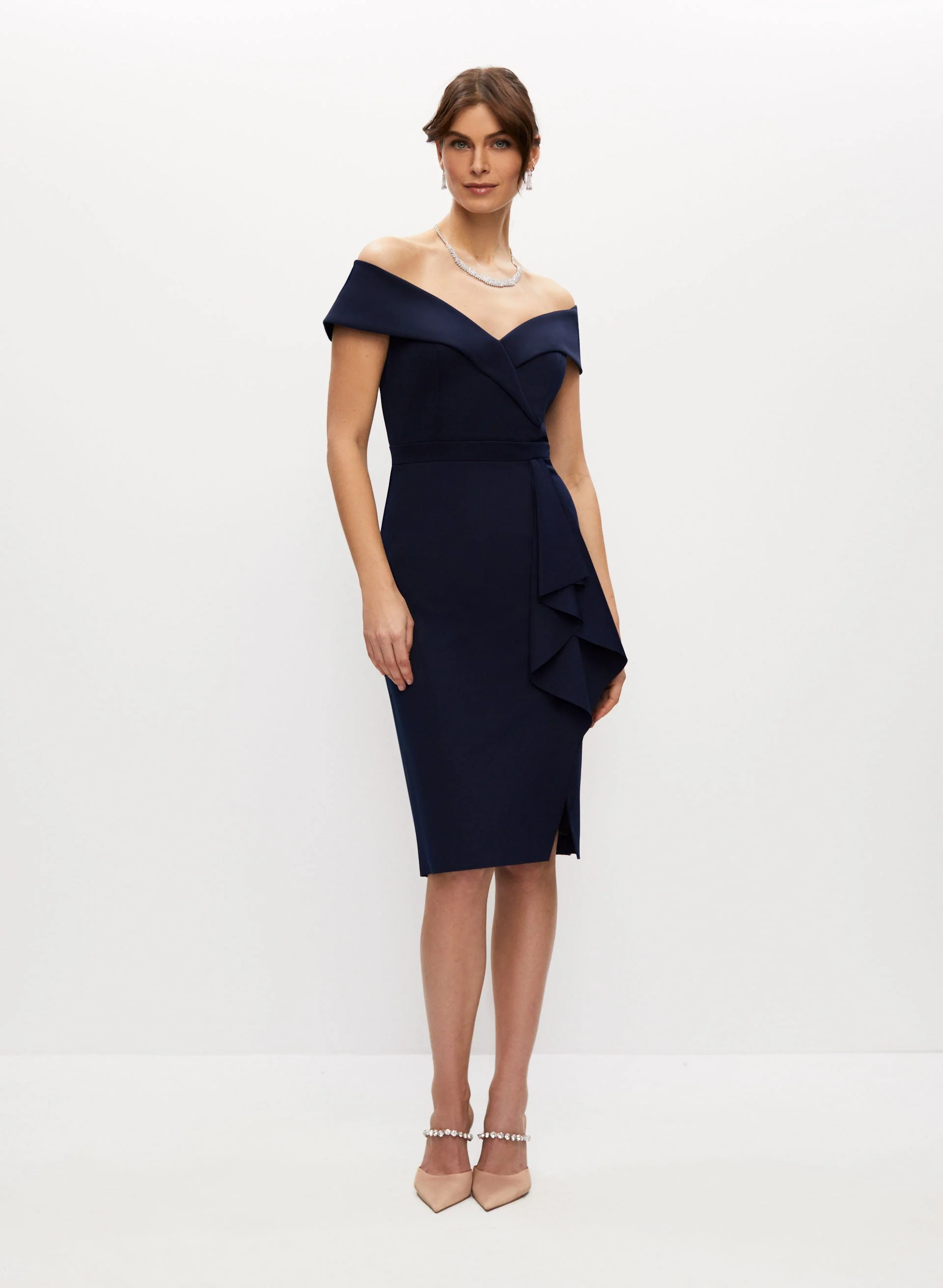 Off The Shoulder Cocktail Dress