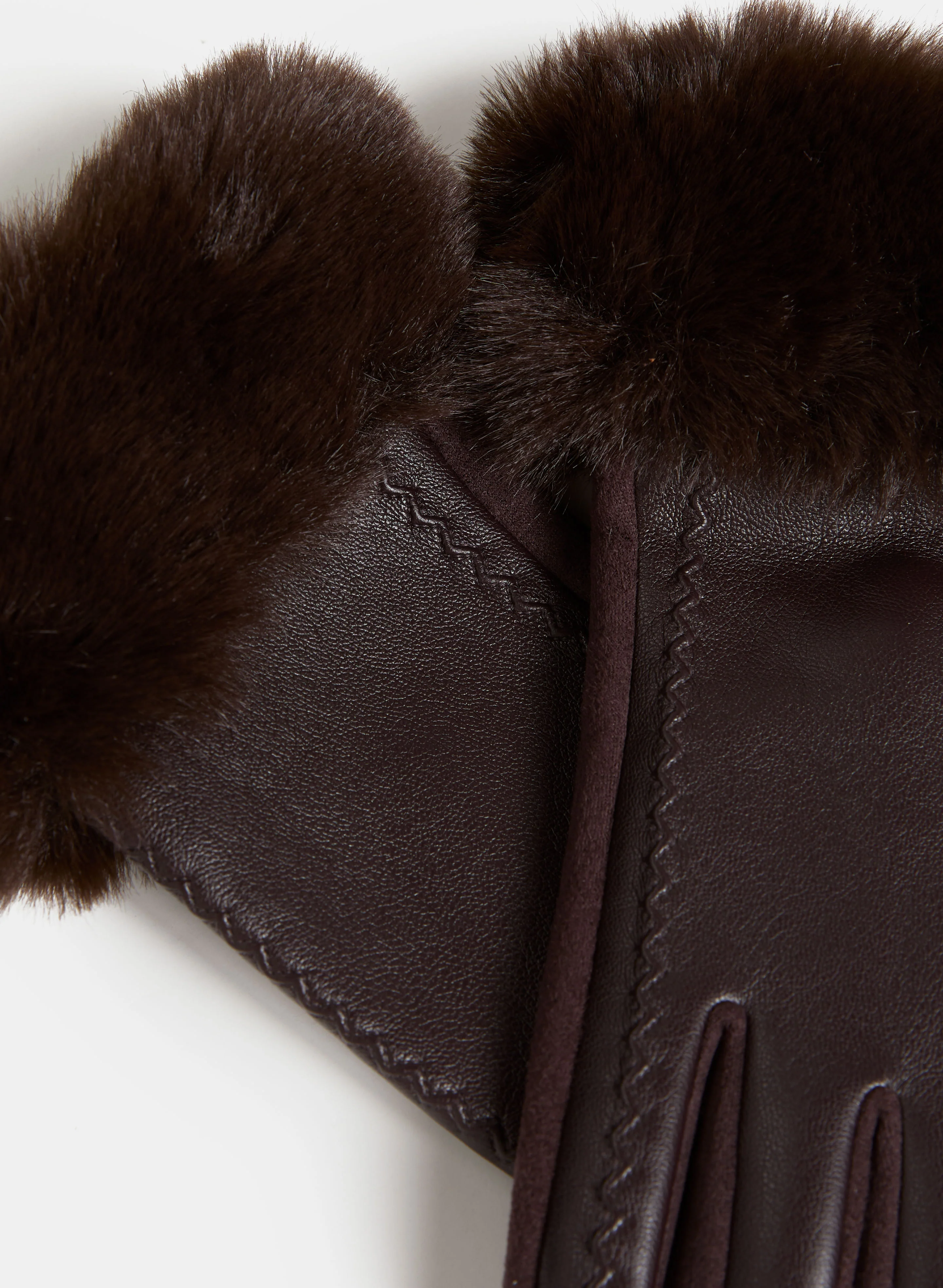 Vegan Leather Gloves