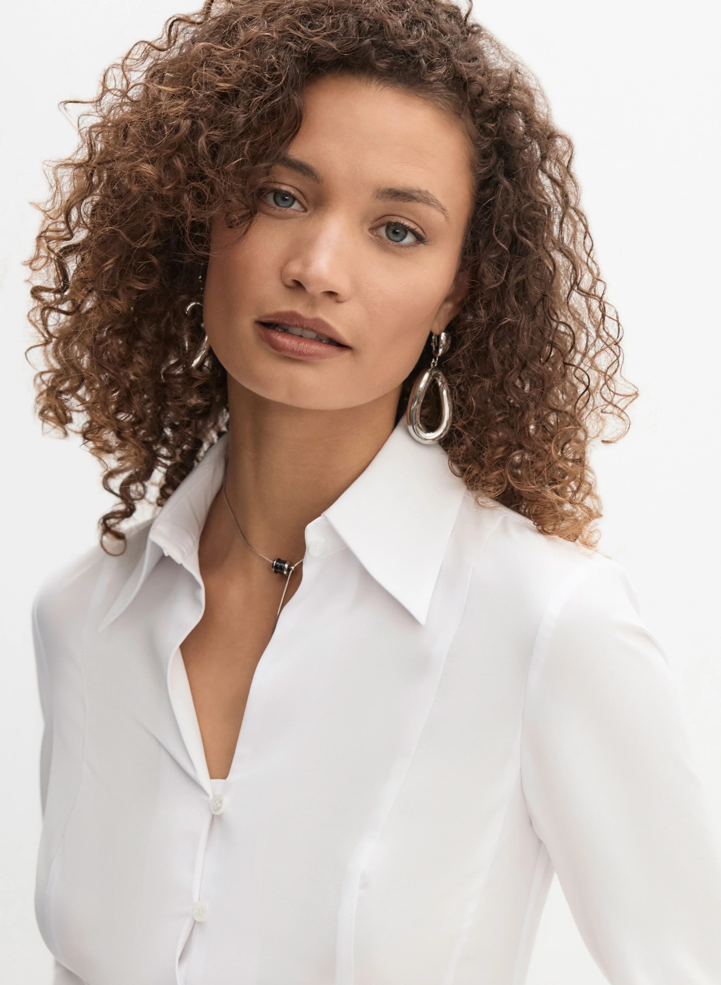 Essential Button-Down Blouse