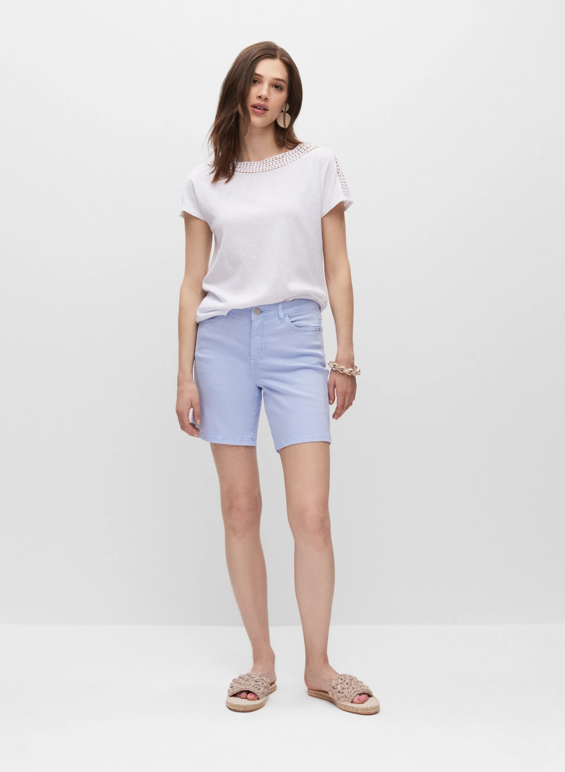 Crotchet Detail Top