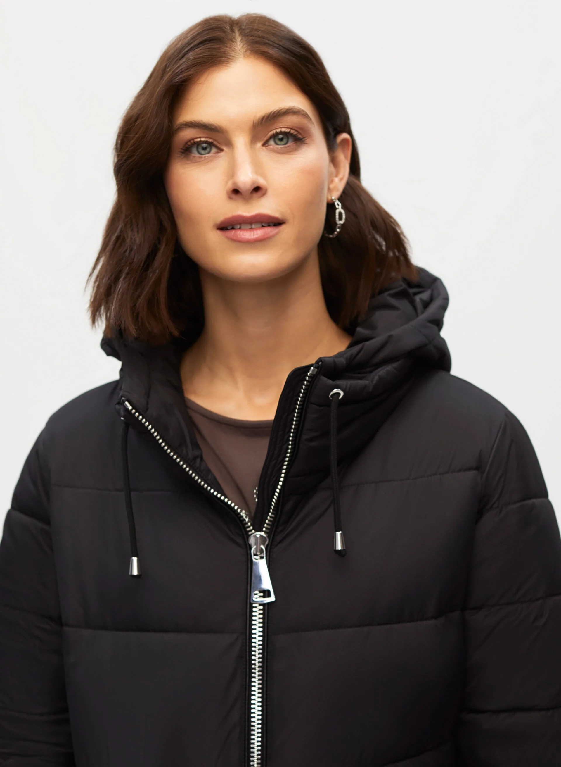 Vegan Down Quilted Coat