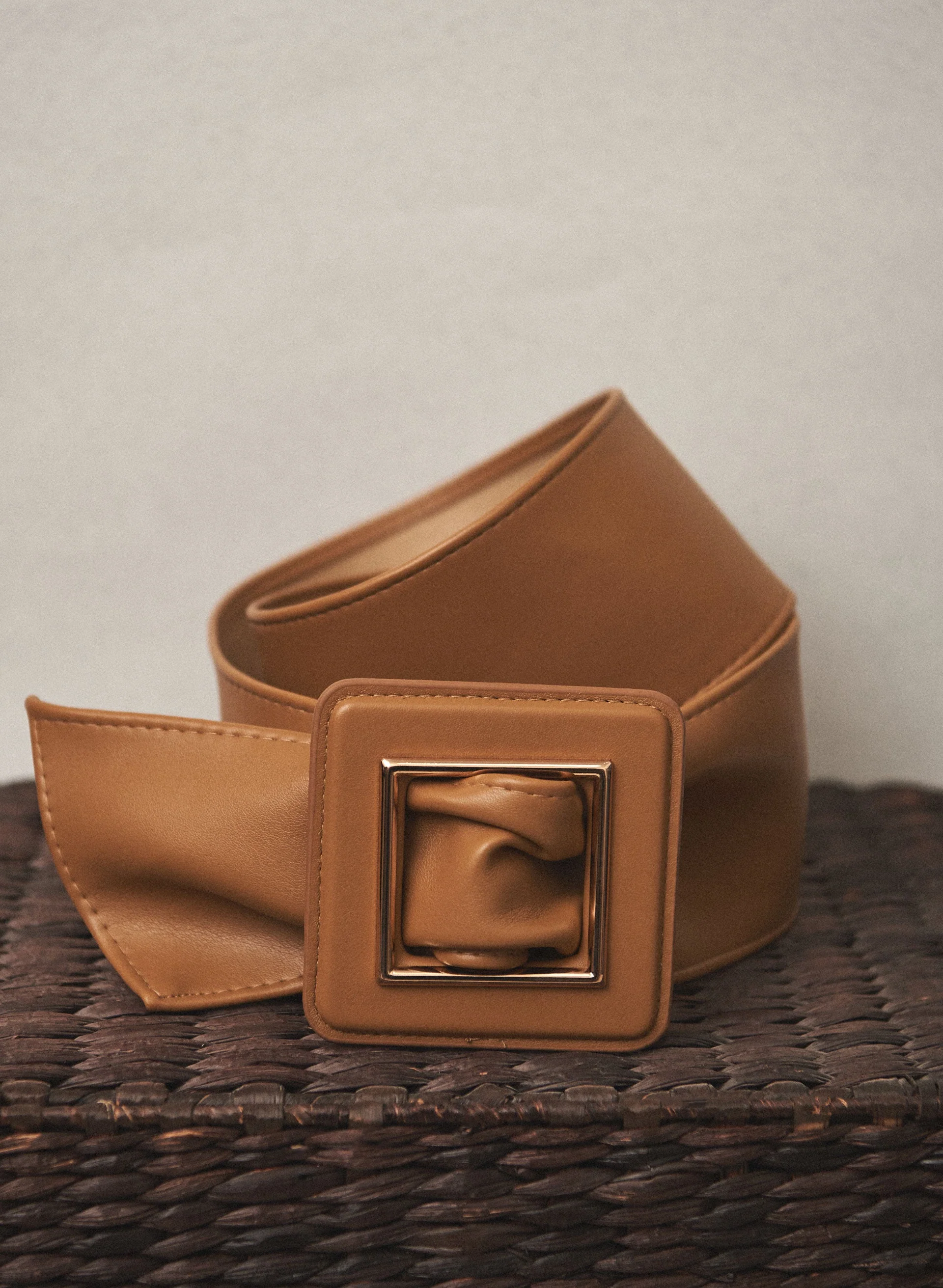 Square Buckle Belt