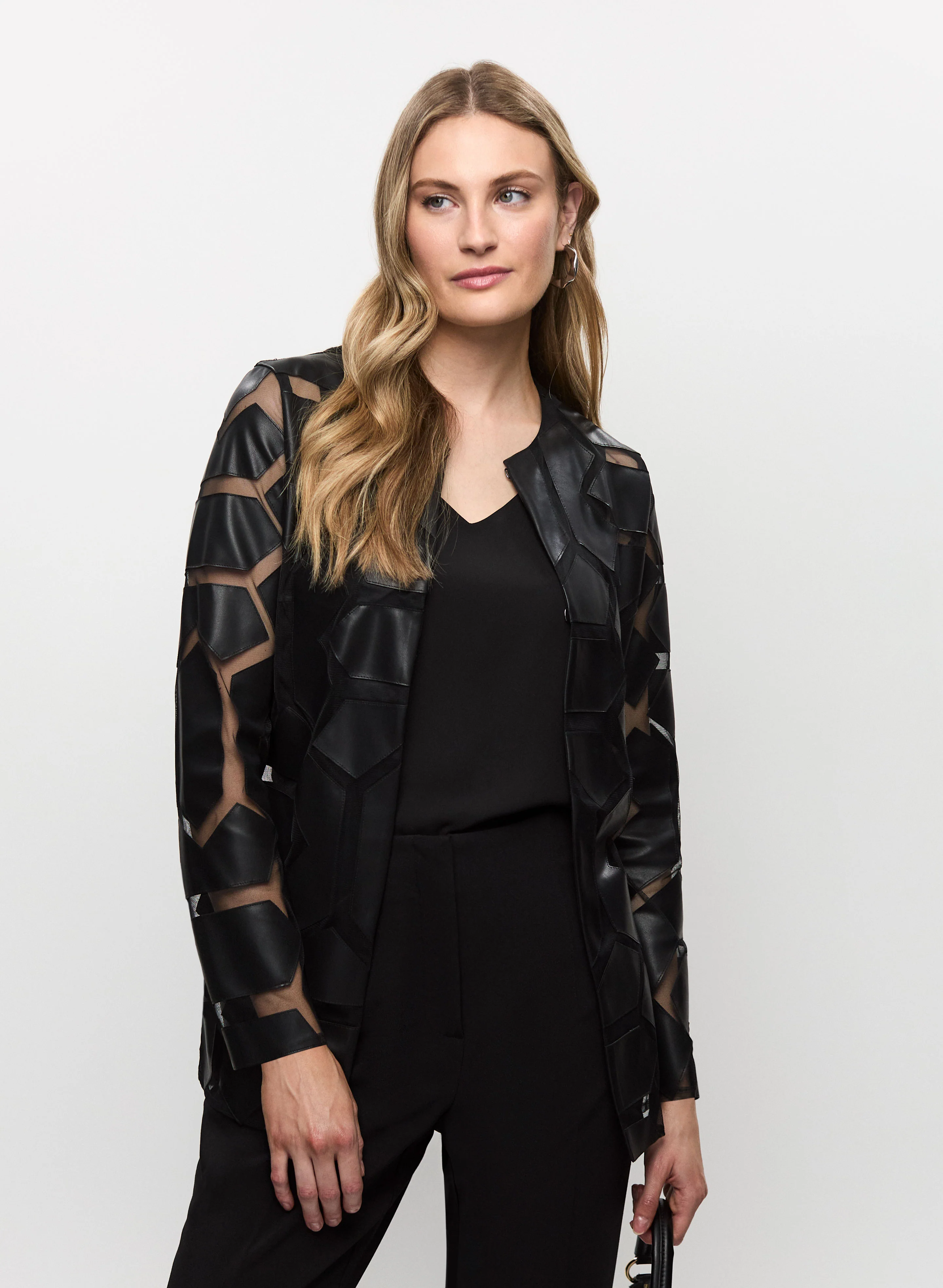 Joseph Ribkoff - Geometric Print Jacket
