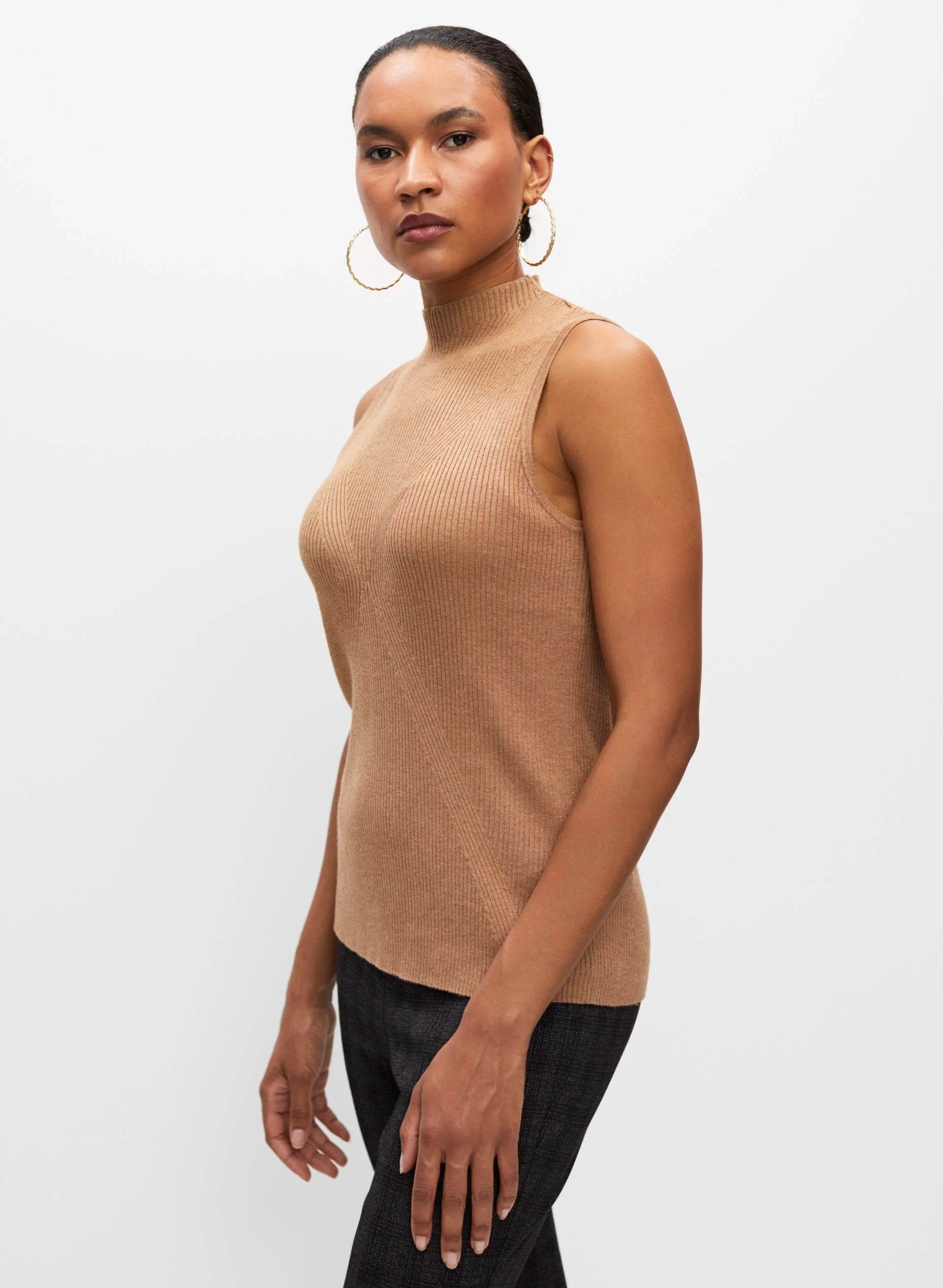 Sleeveless Knit Top