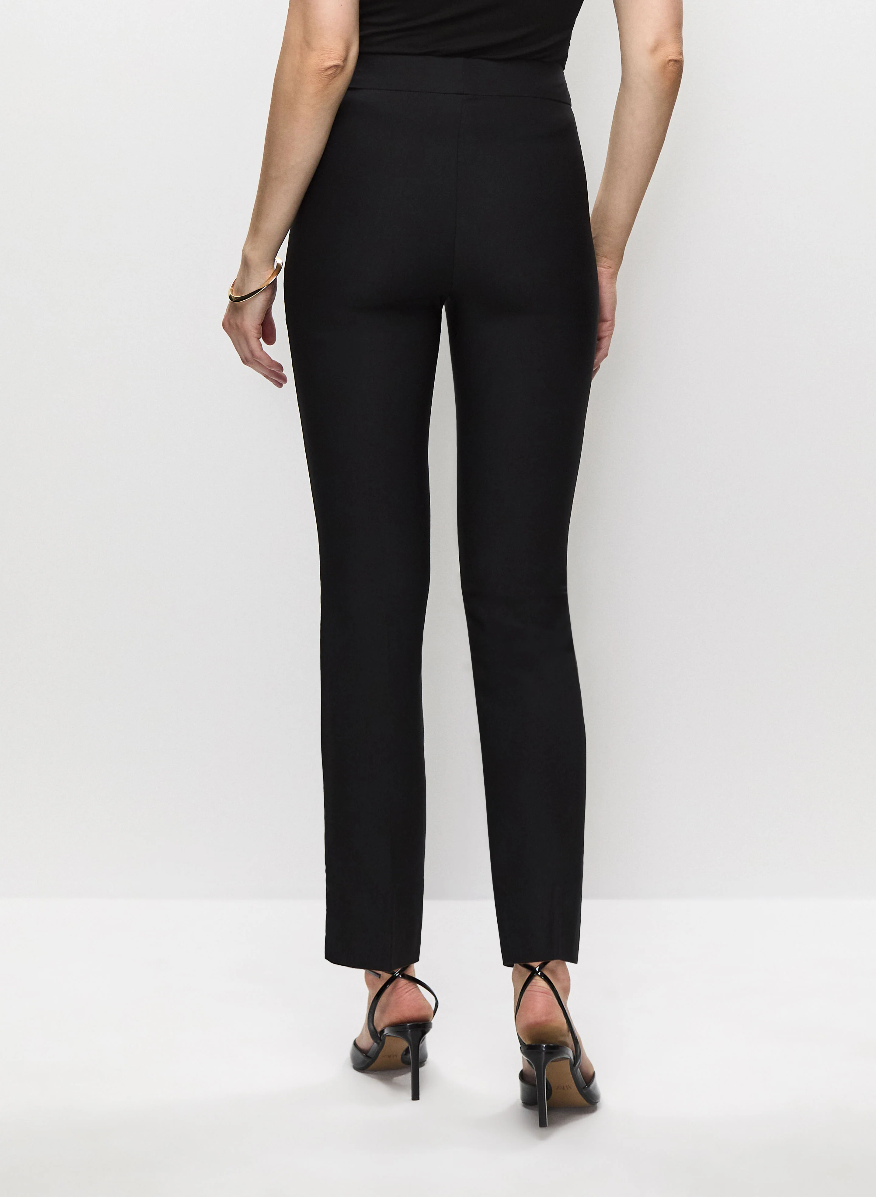 Pull-On Slim Leg Pants