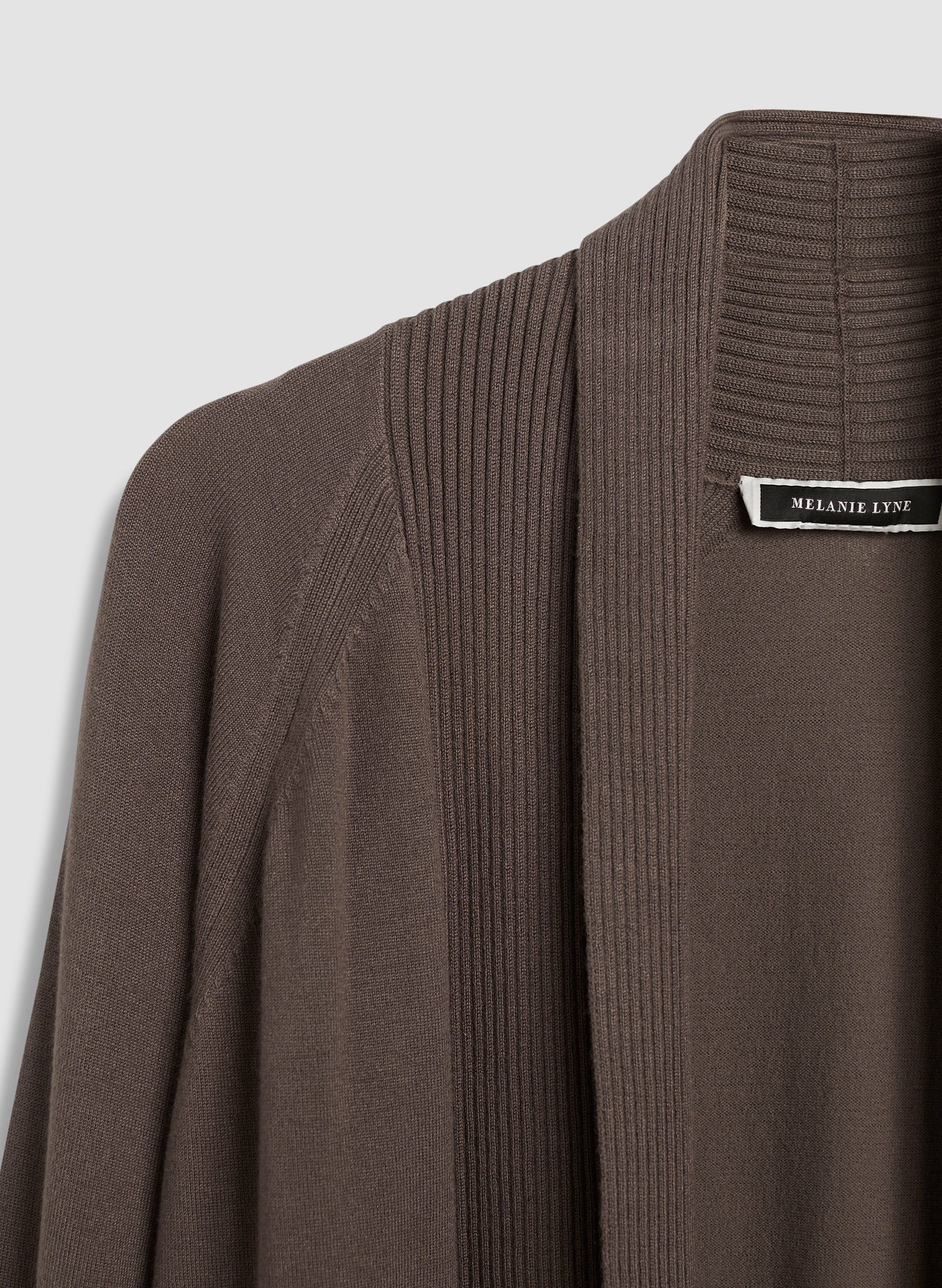 Open Front Knit Cardigan