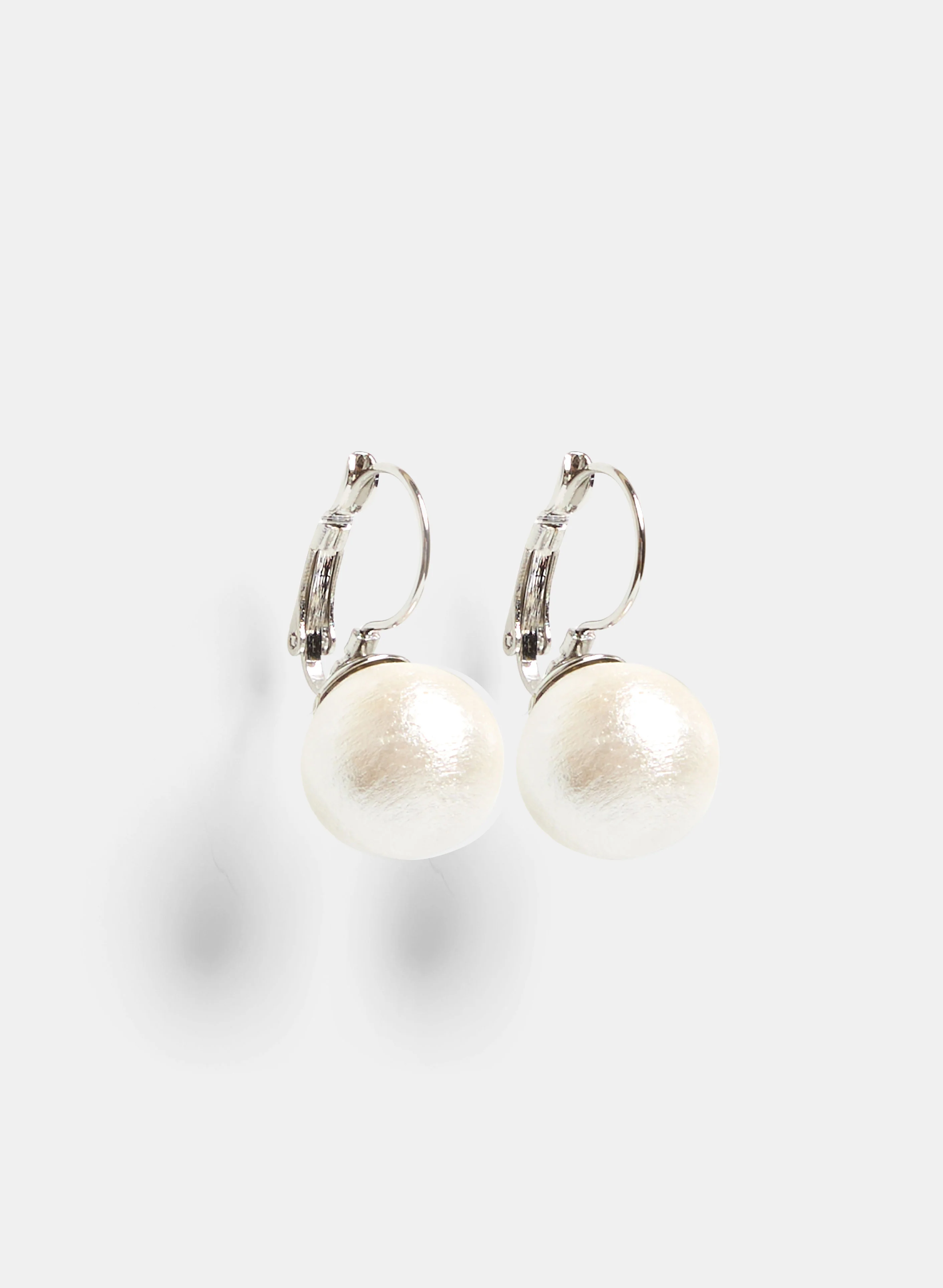 Ball Pendant Drop Earrings