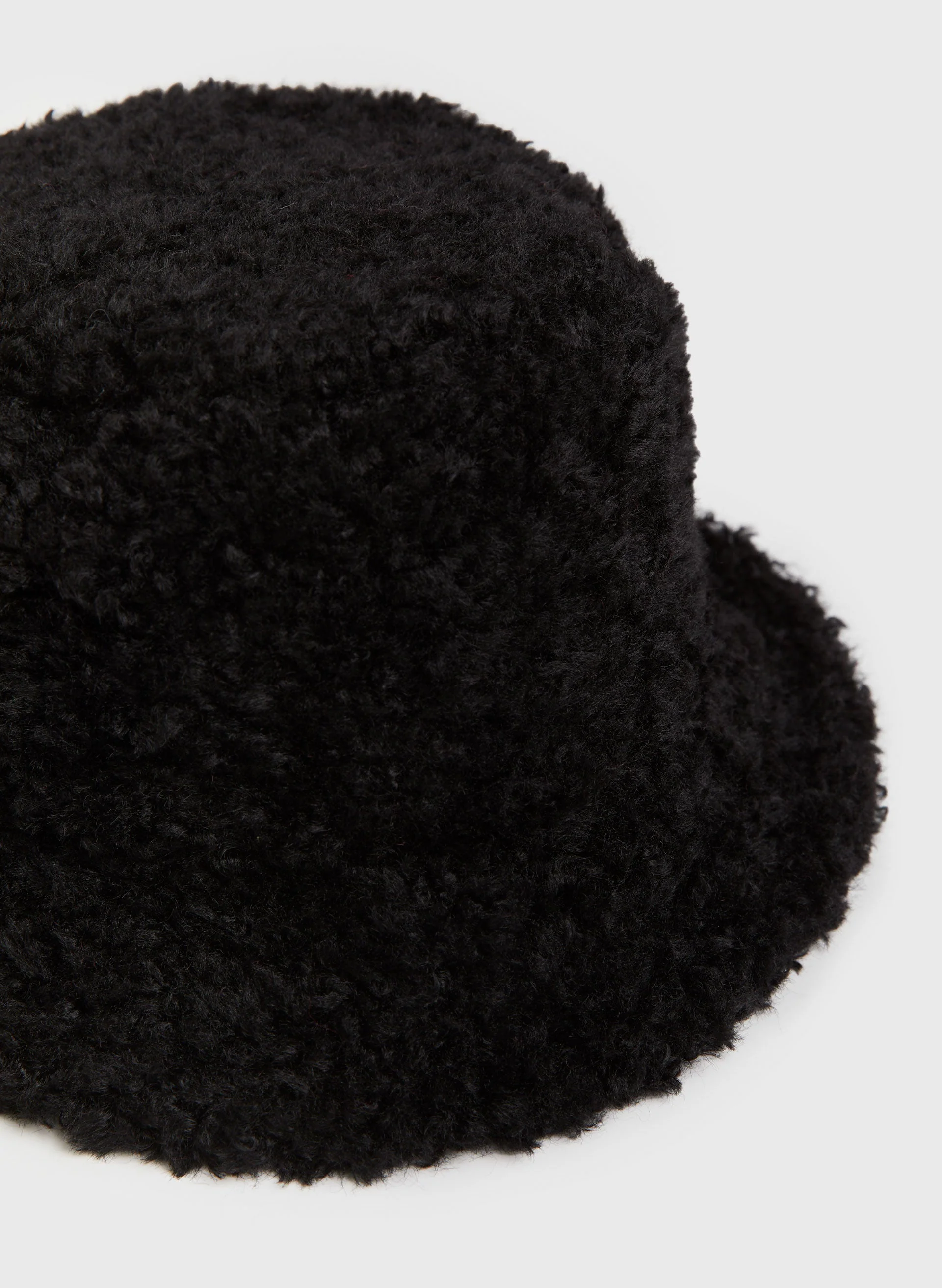 Faux Berber Fleece Bucket Hat