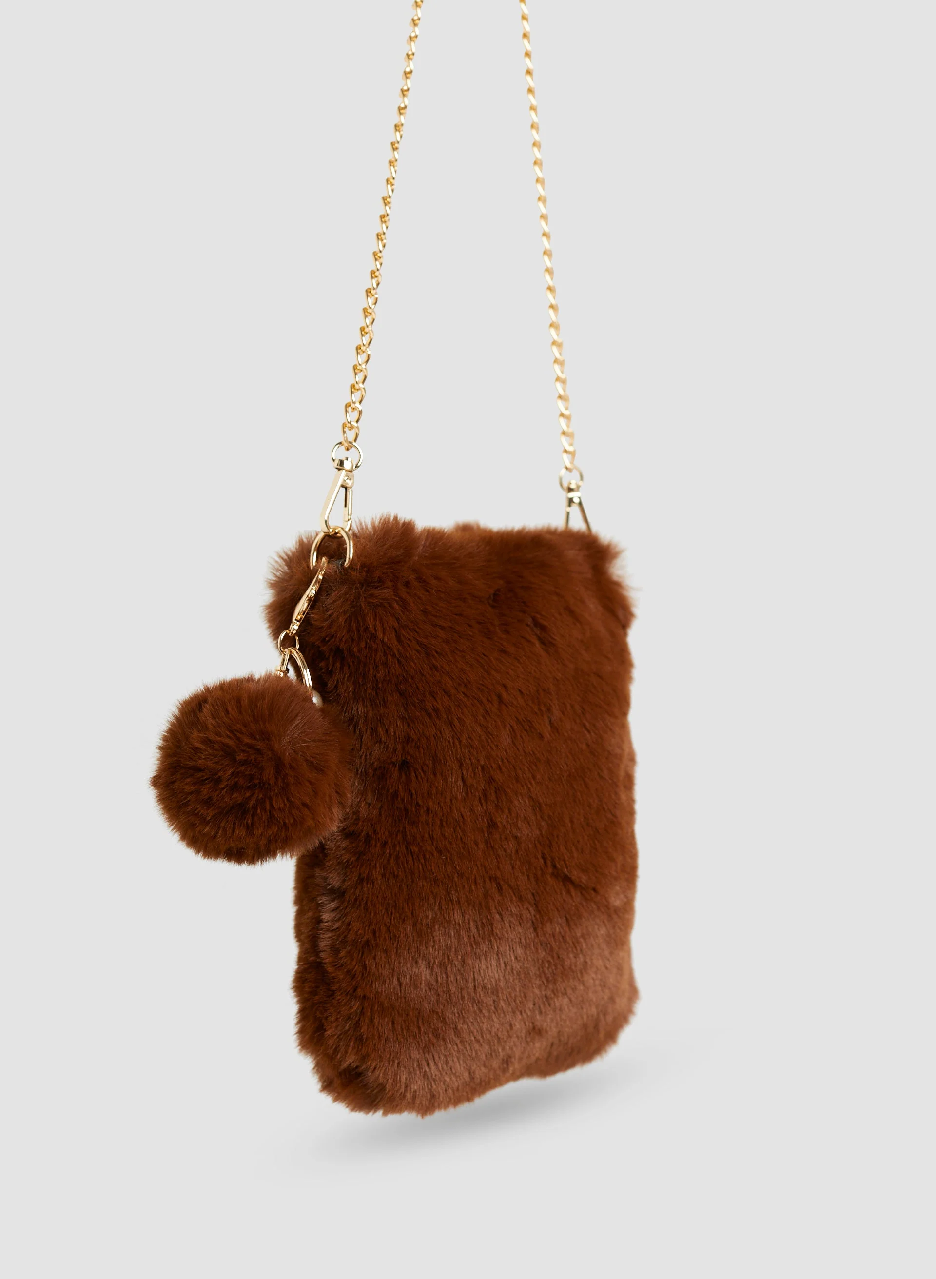 Faux Fur Crossbody Bag