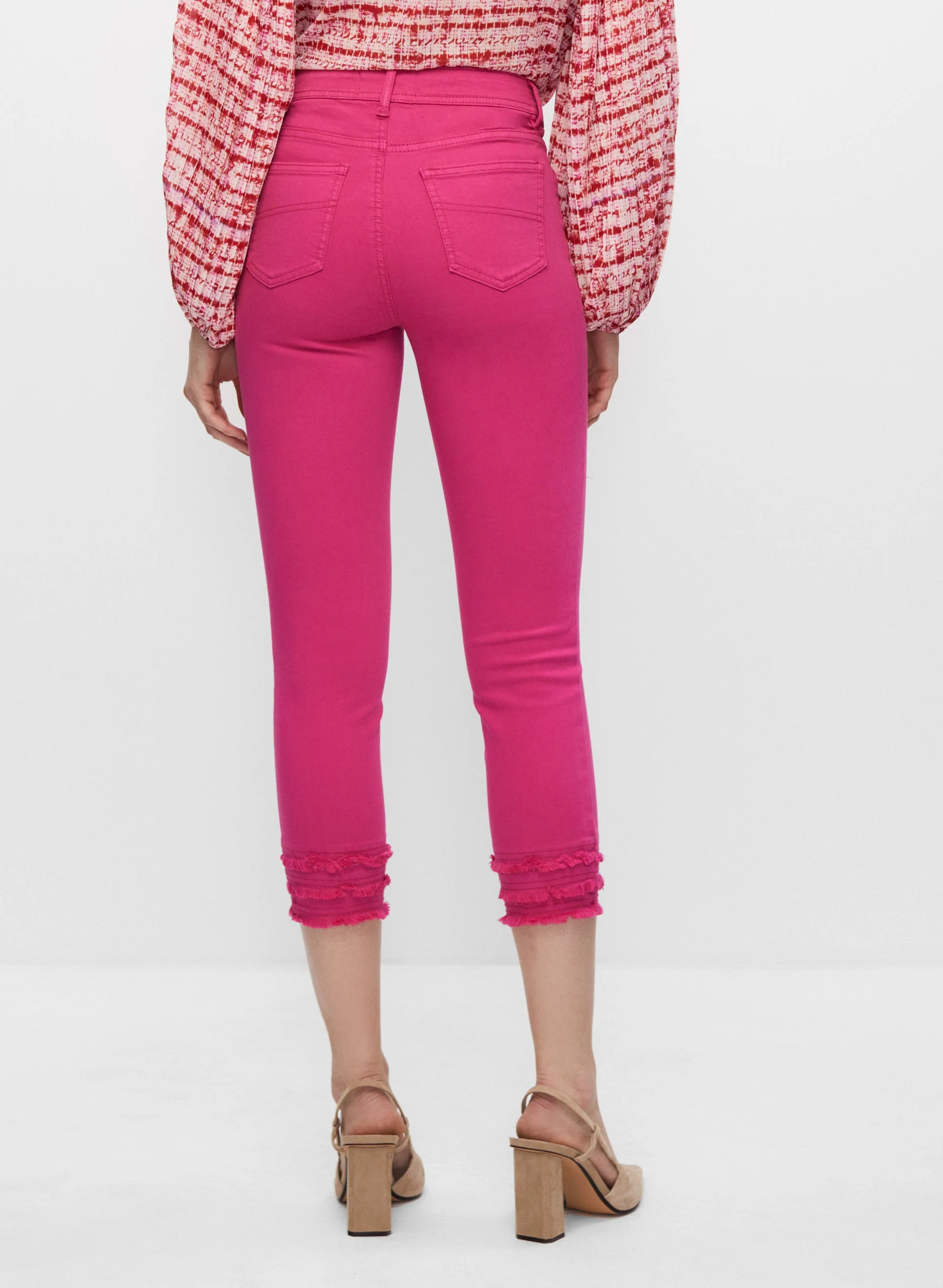 Frank Lyman - Ruffle Hem Jeans