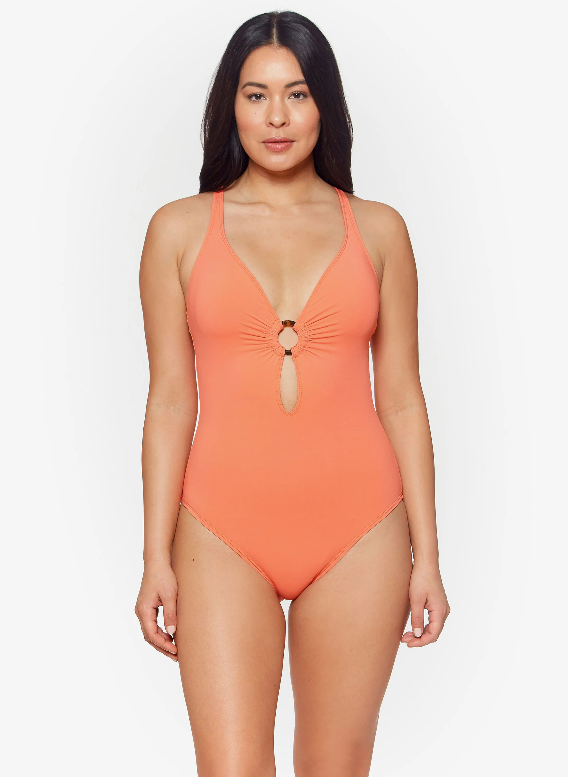 Bleu by Rod Beattie - Ring Detail One-Piece Swimsuit