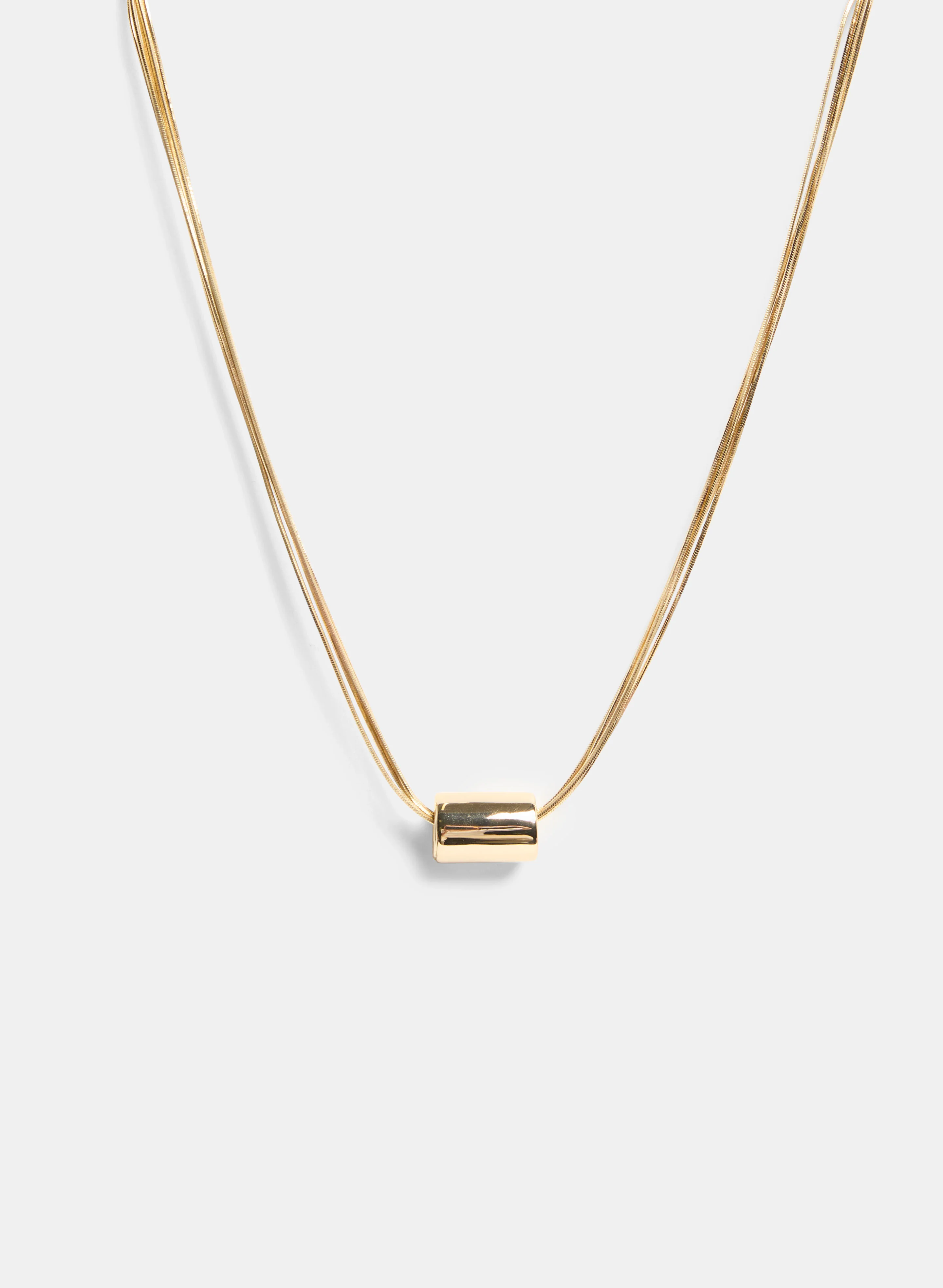 Multi-Row Bead Necklace