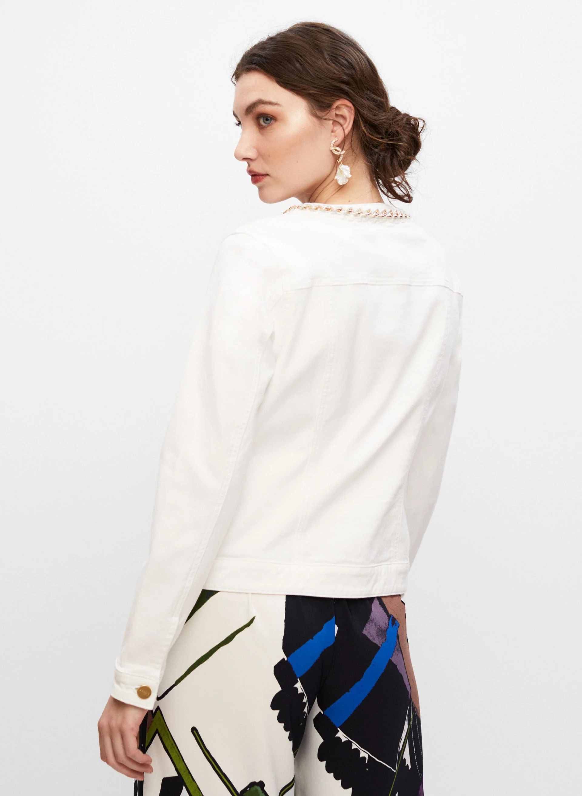 Crew Neck Jacket