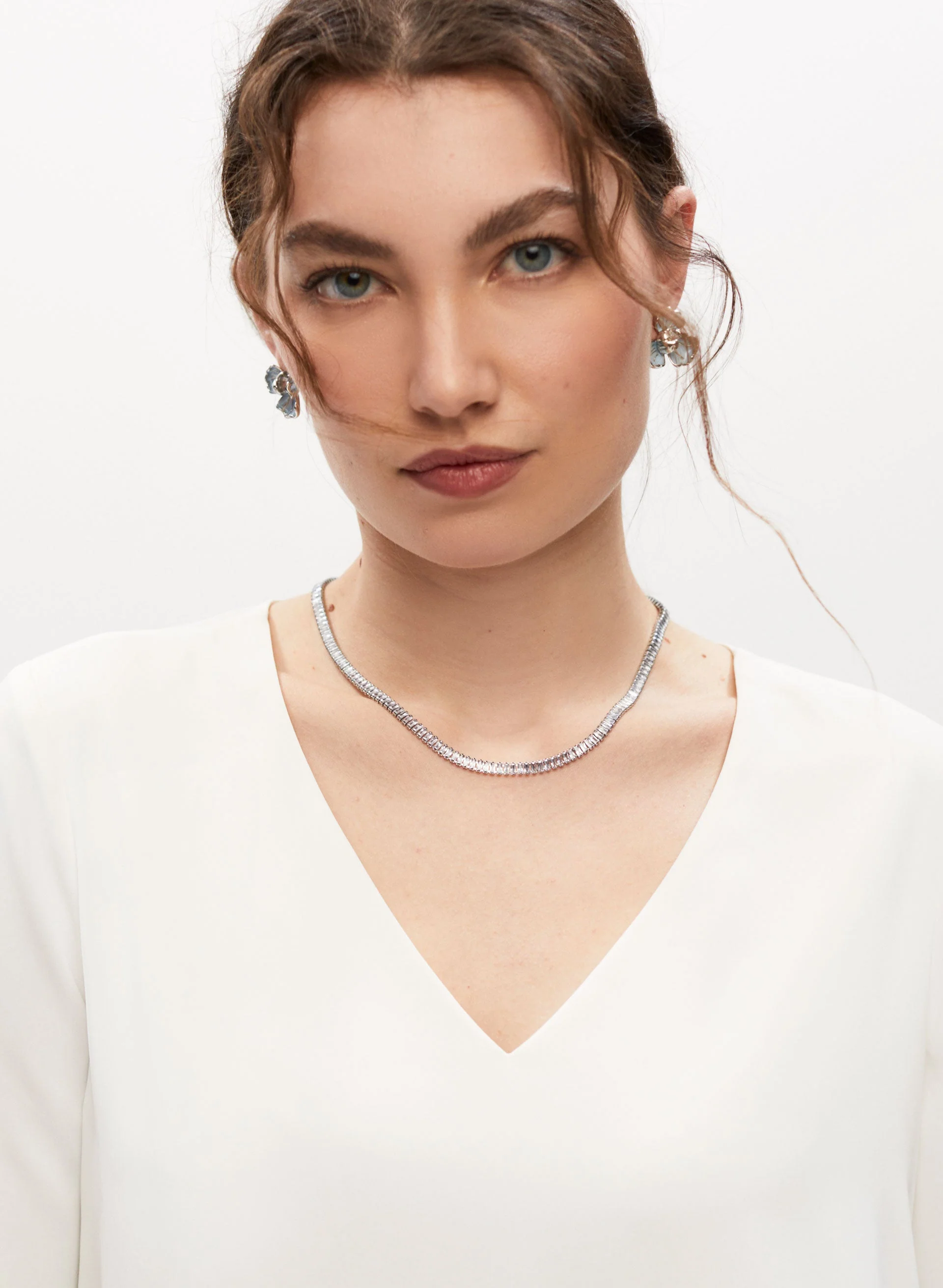 Layered Effect Asymmetric Blouse