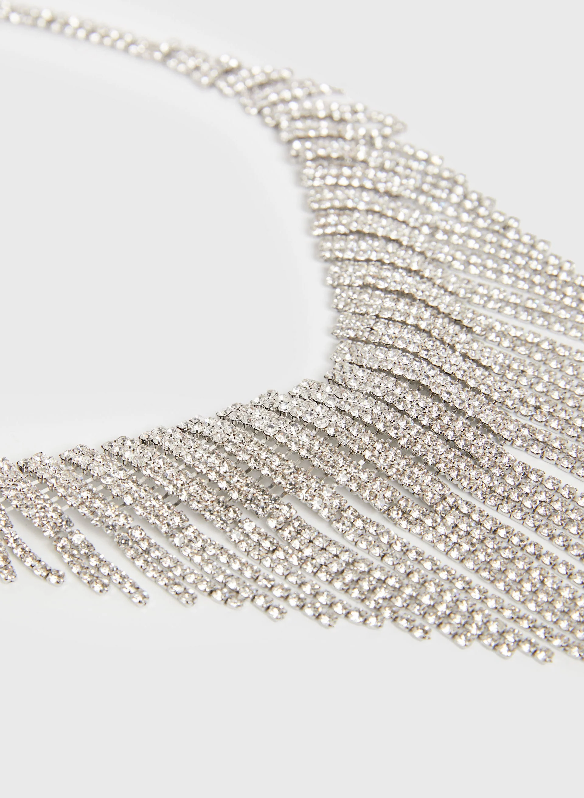 Cascading Crystal Necklace