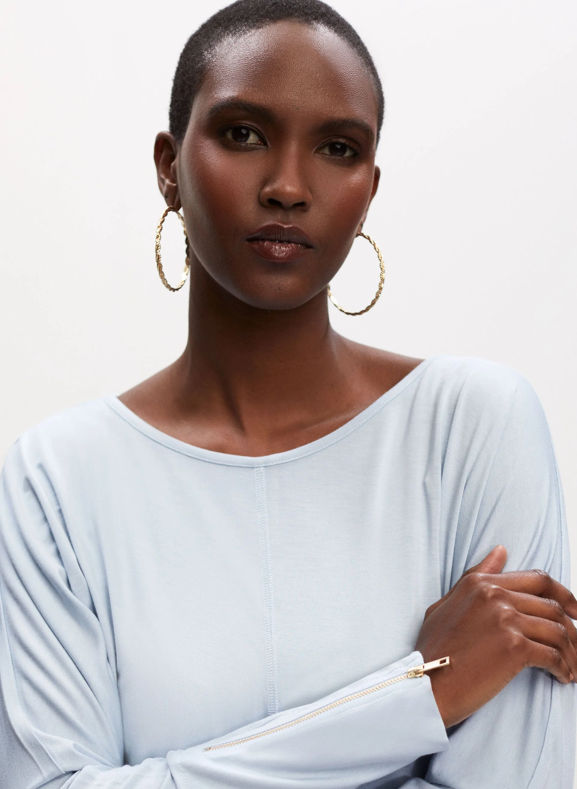Zip Detail Top