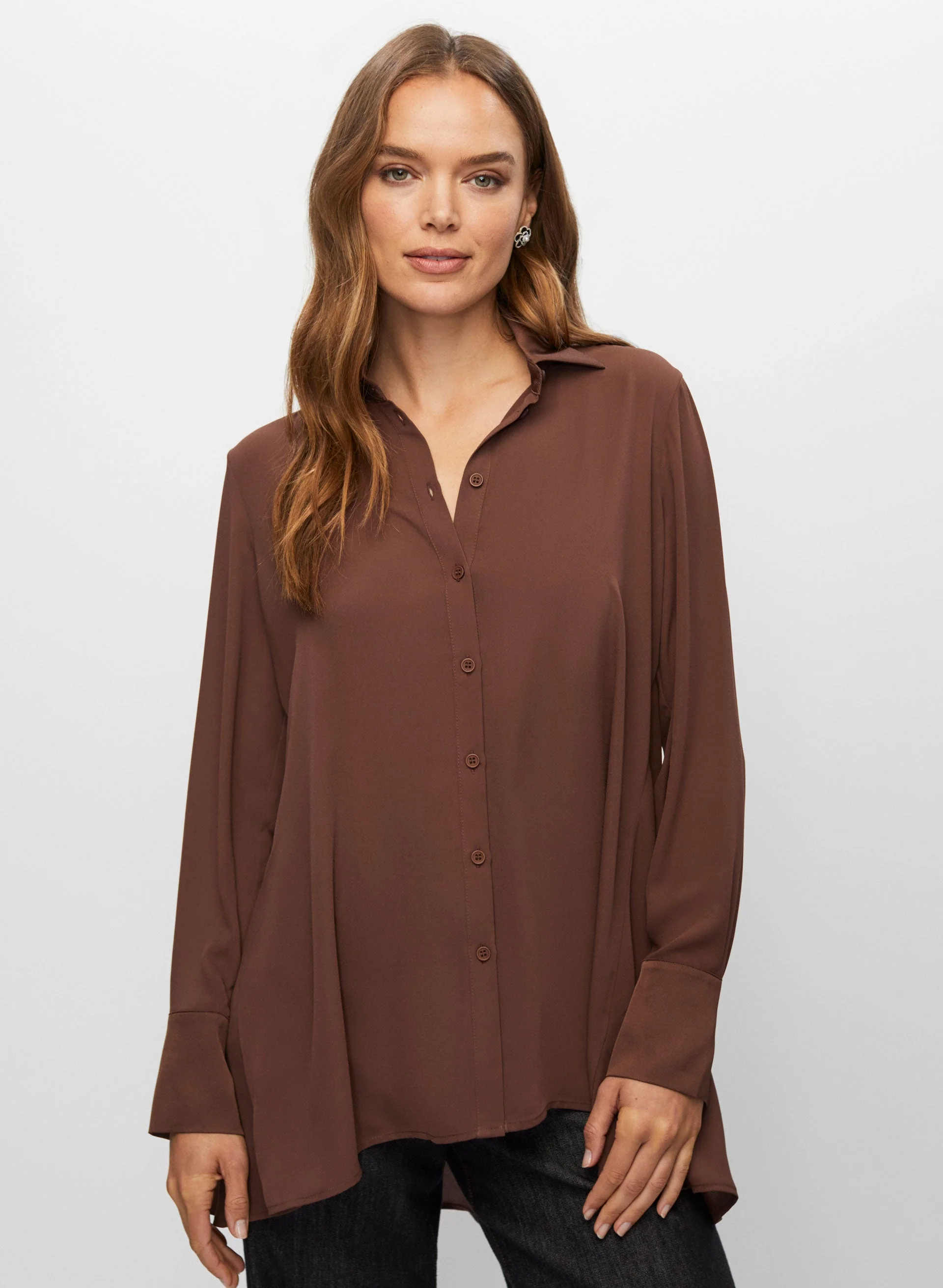 Essential Button Down Tunic