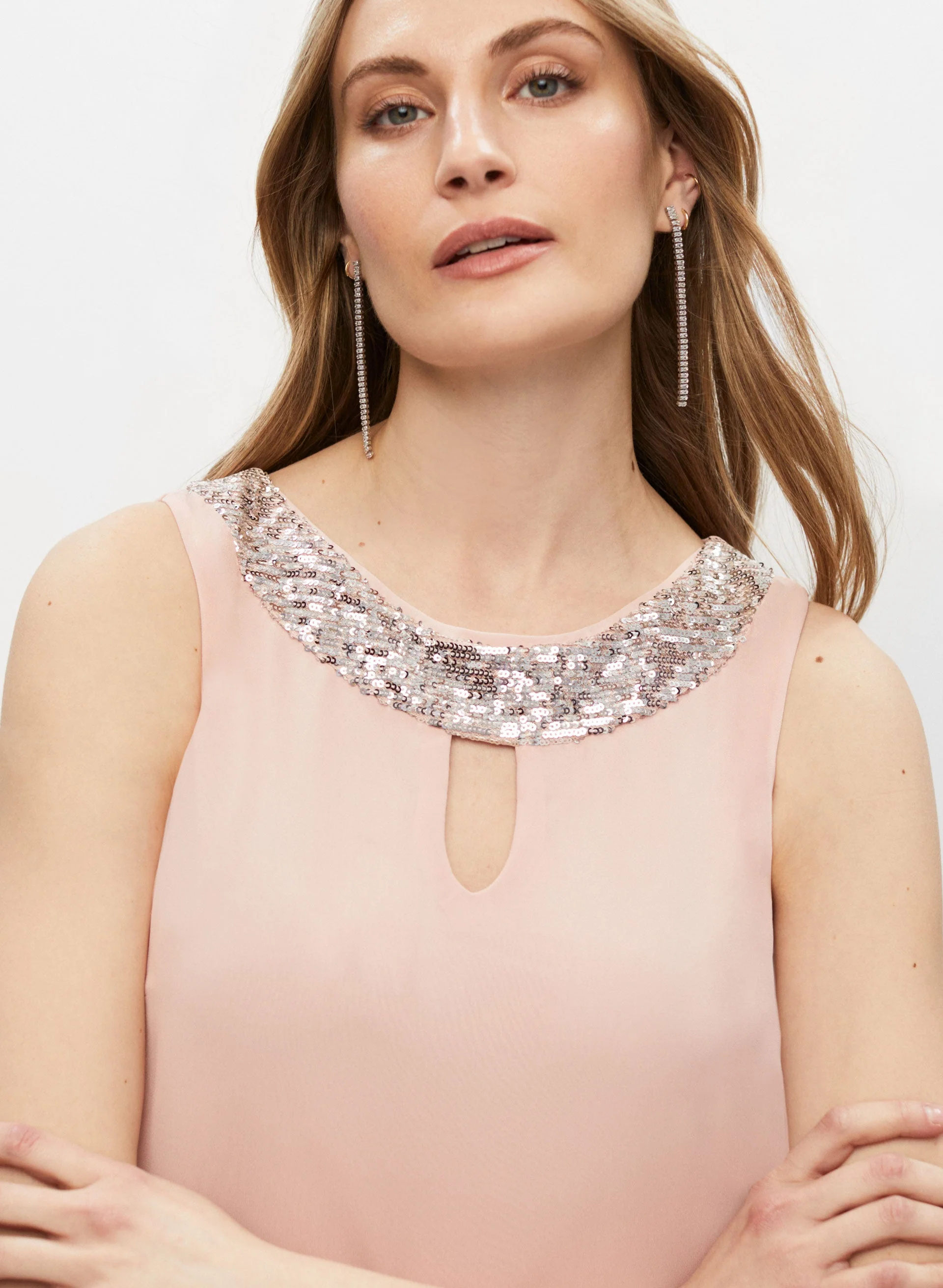 Joseph Ribkoff - Keyhole Opening Dress