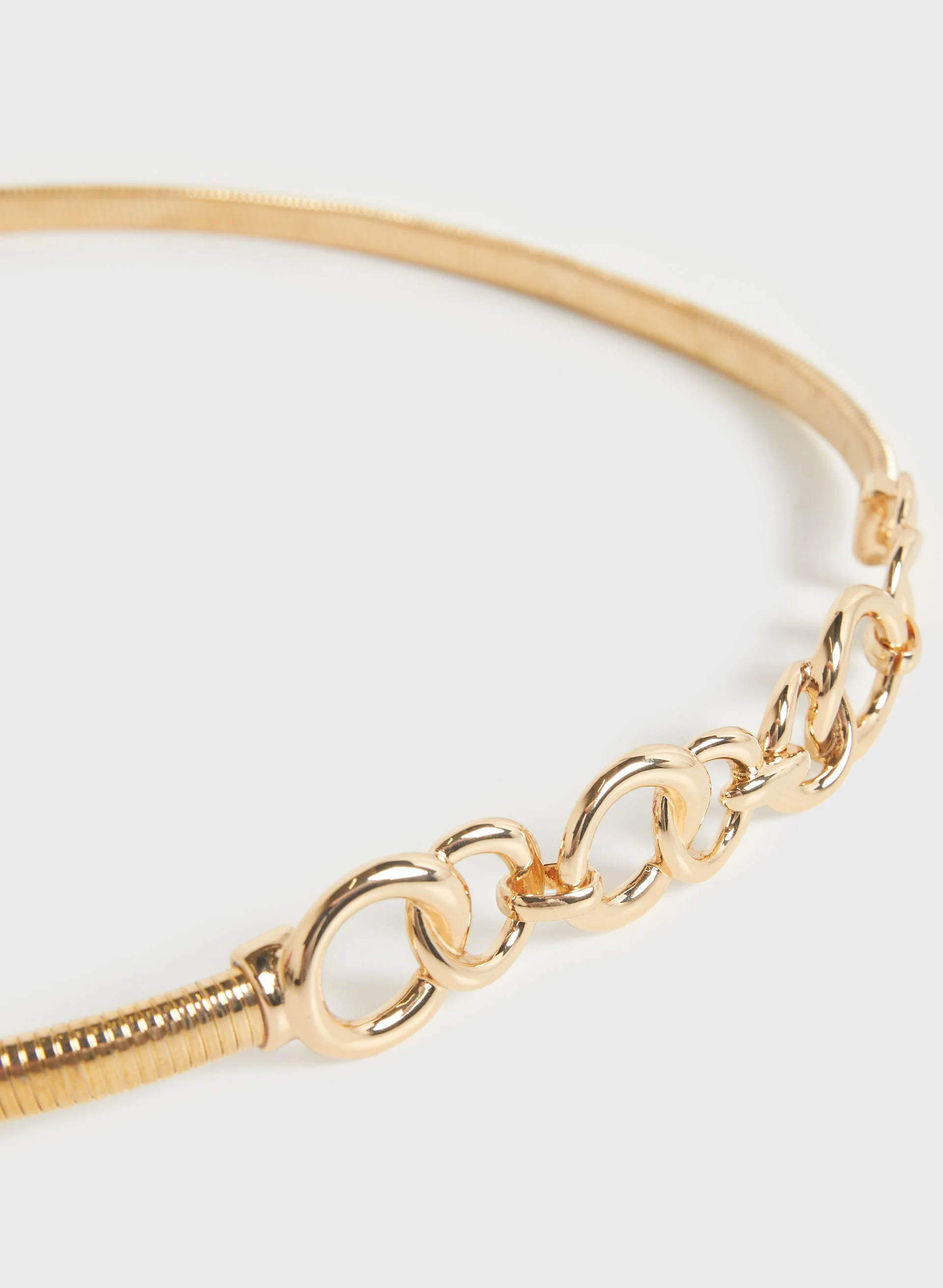 Circle Link Buckle Belt