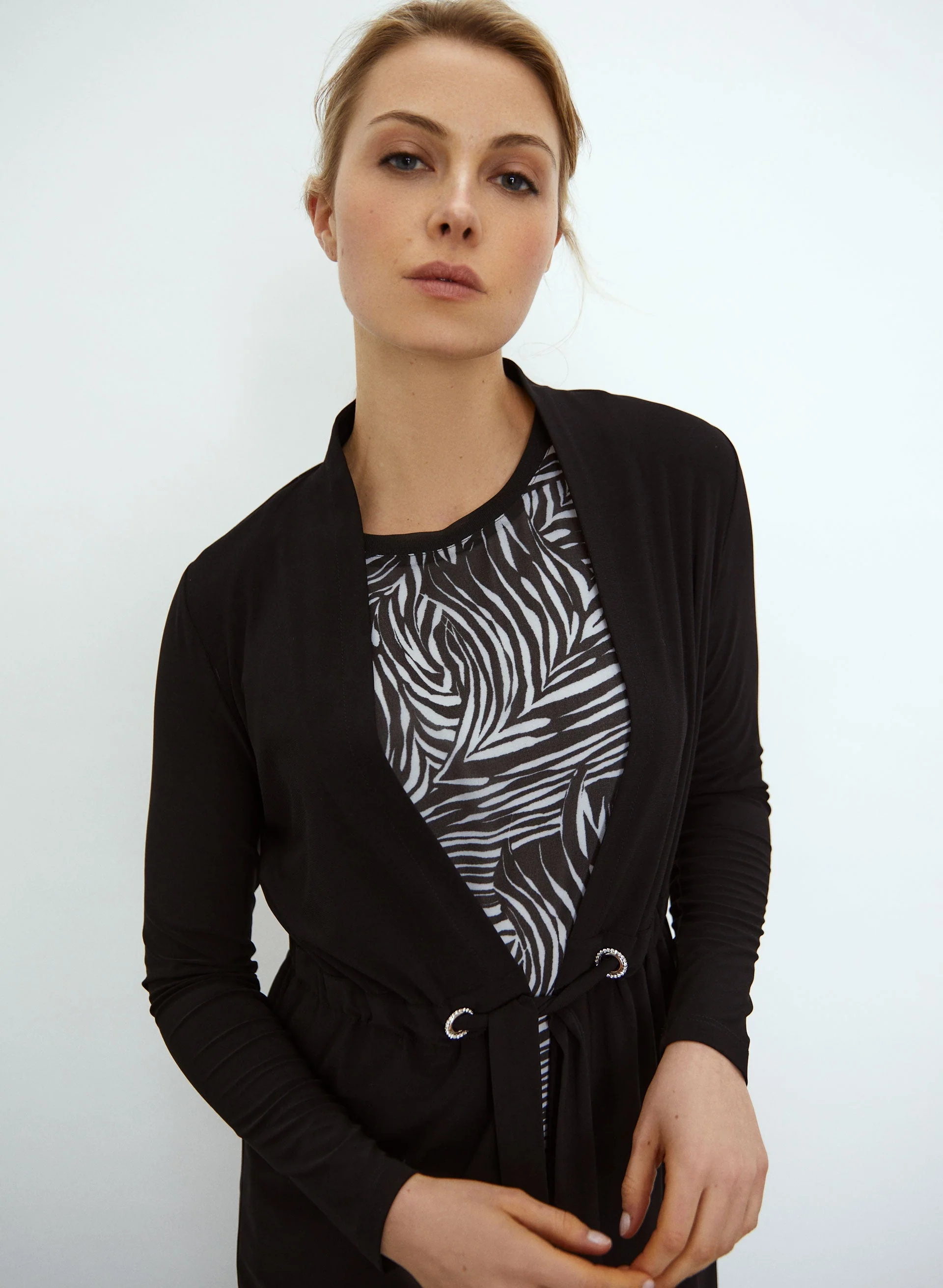 Long Sleeve Jersey Cardigan