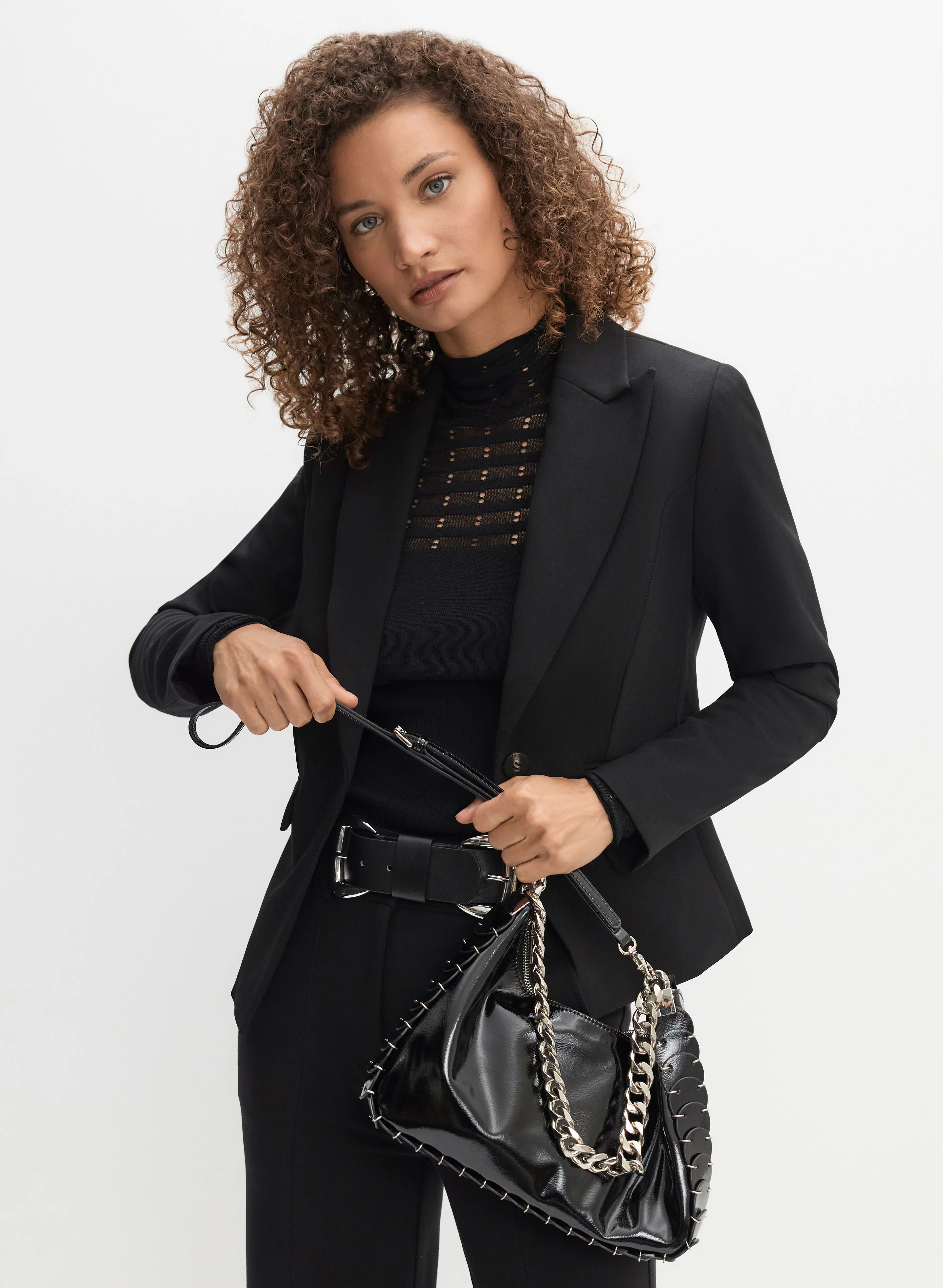 Single Button Blazer