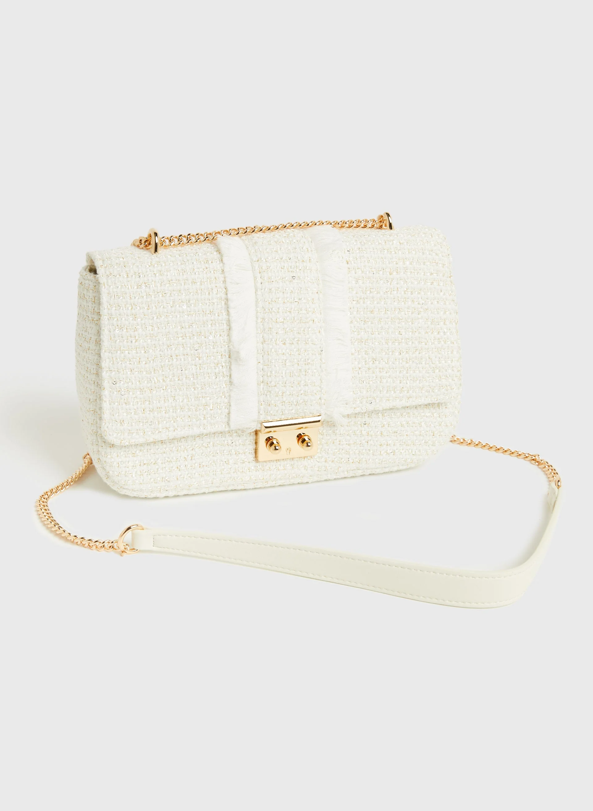 Tweed Crossbody Bag
