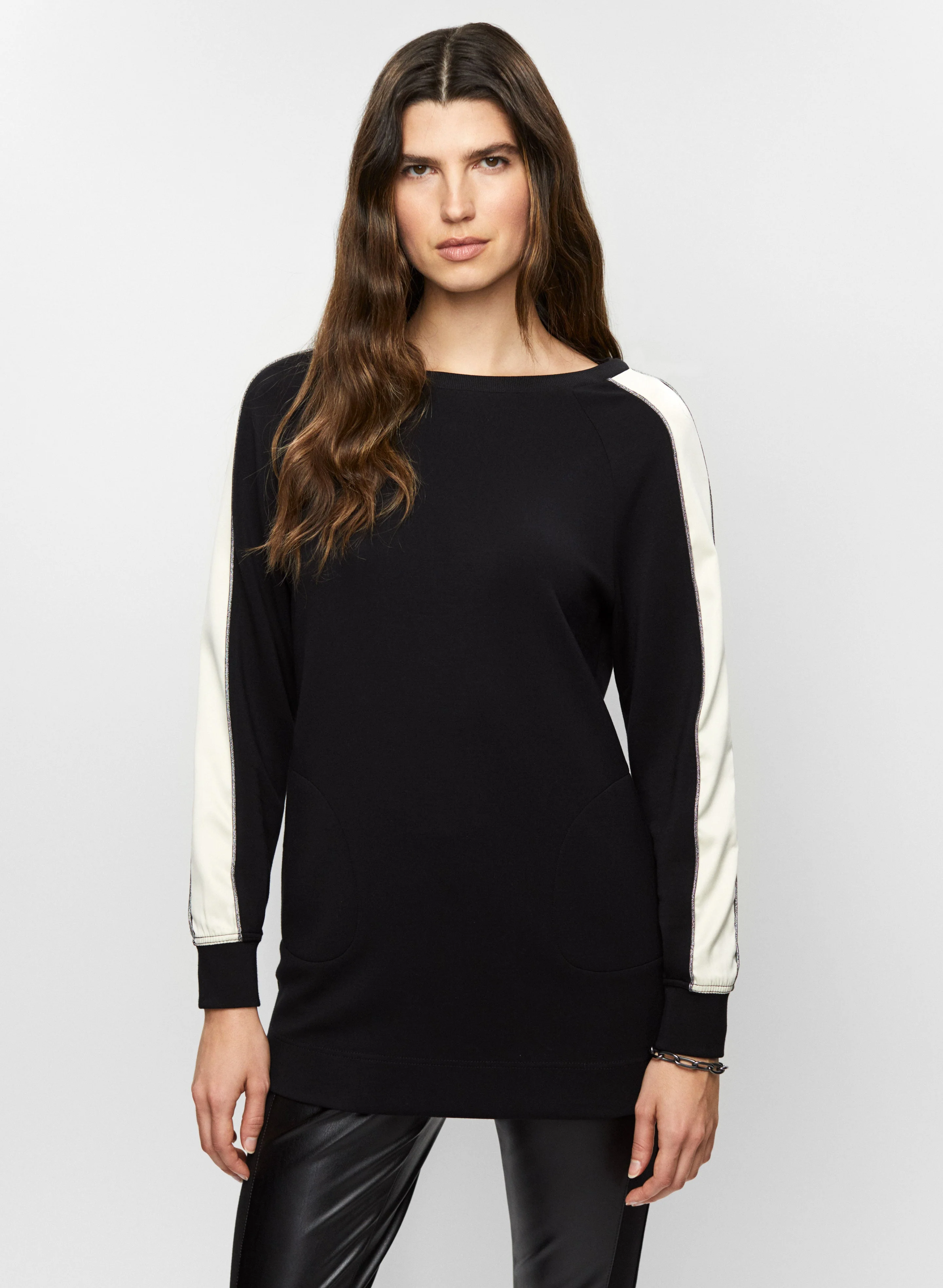 Contrast Detail Tunic