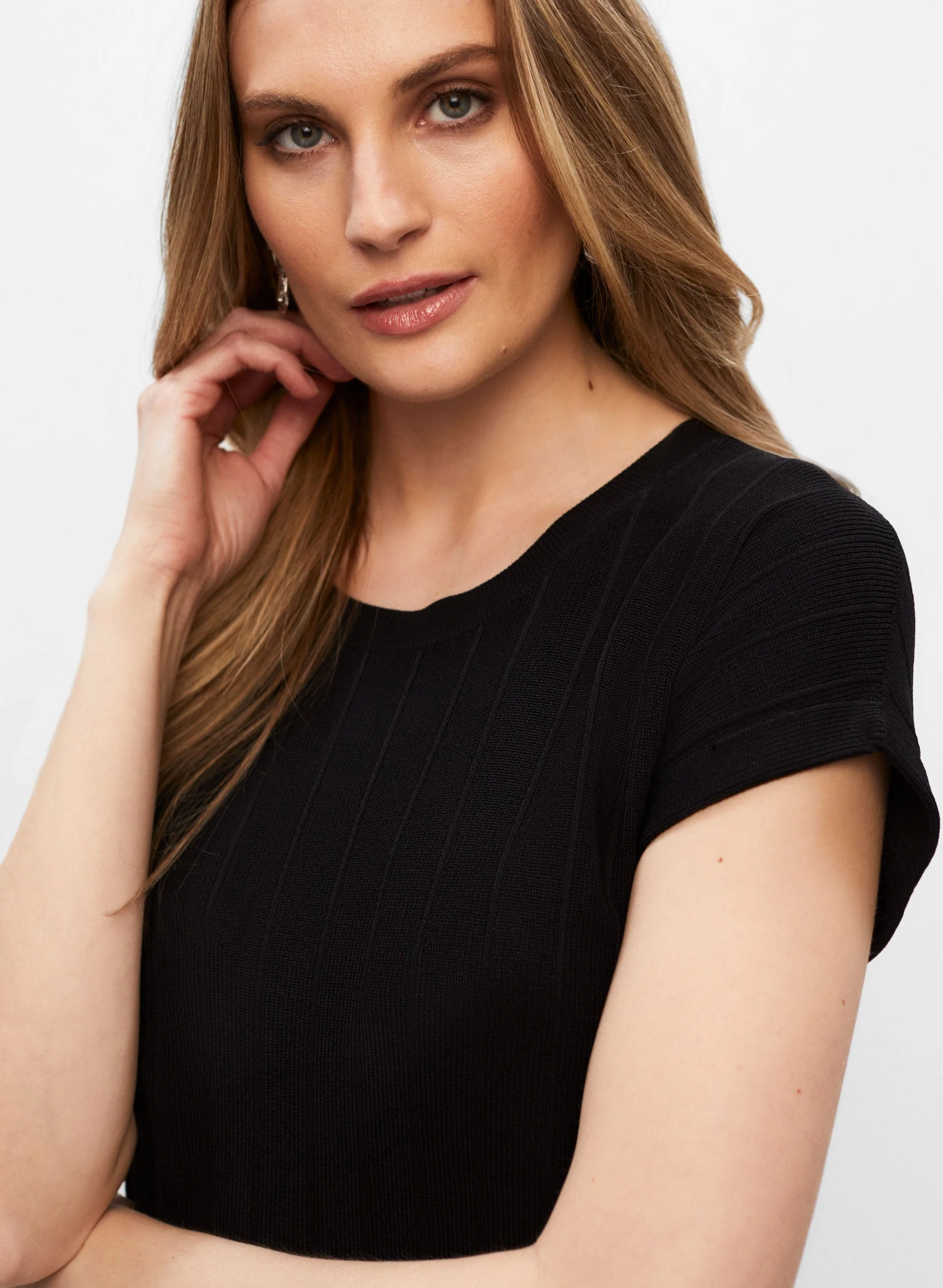 Joseph Ribkoff - Short Sleeve Sweater