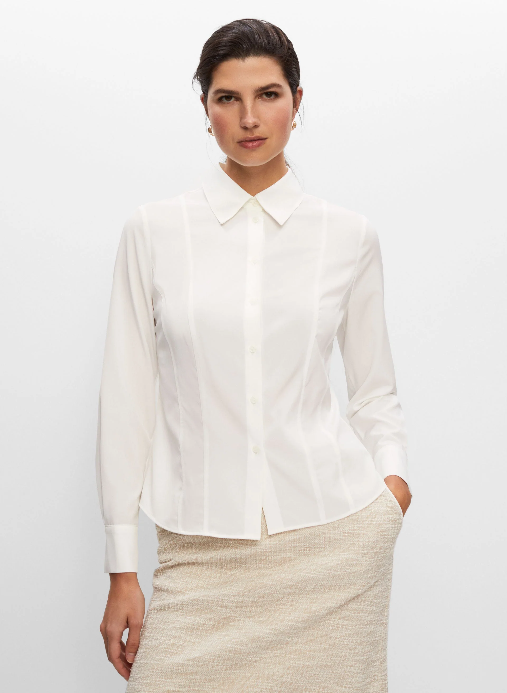 Shirt Collar Blouse
