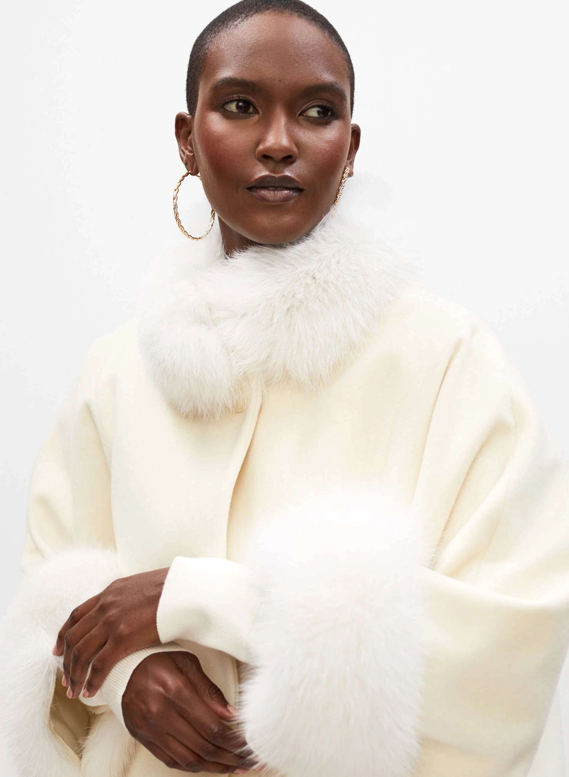 Mallia - Wool & Cashmere Blend Cape