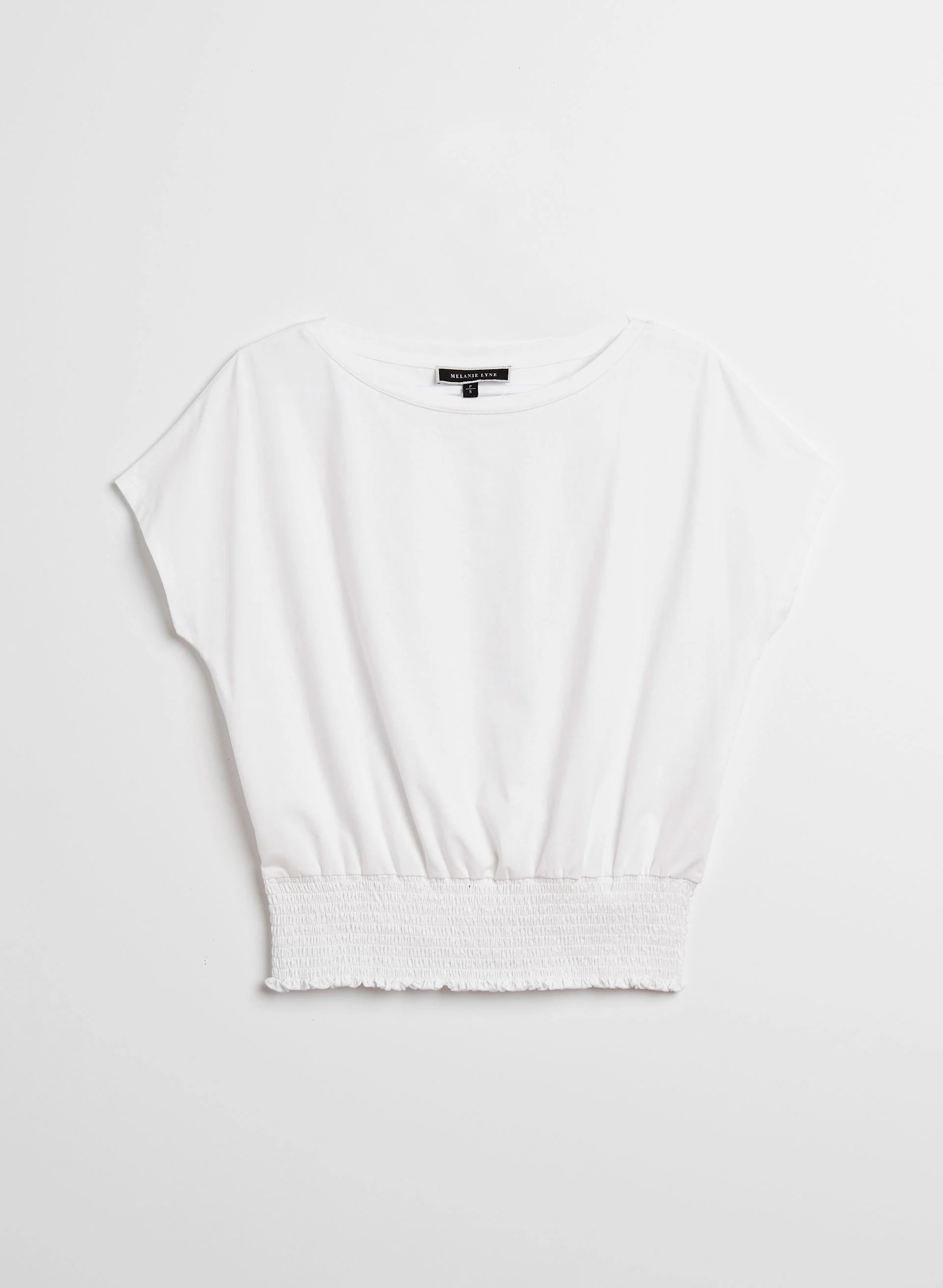 Essential Smocked Hem Tee
