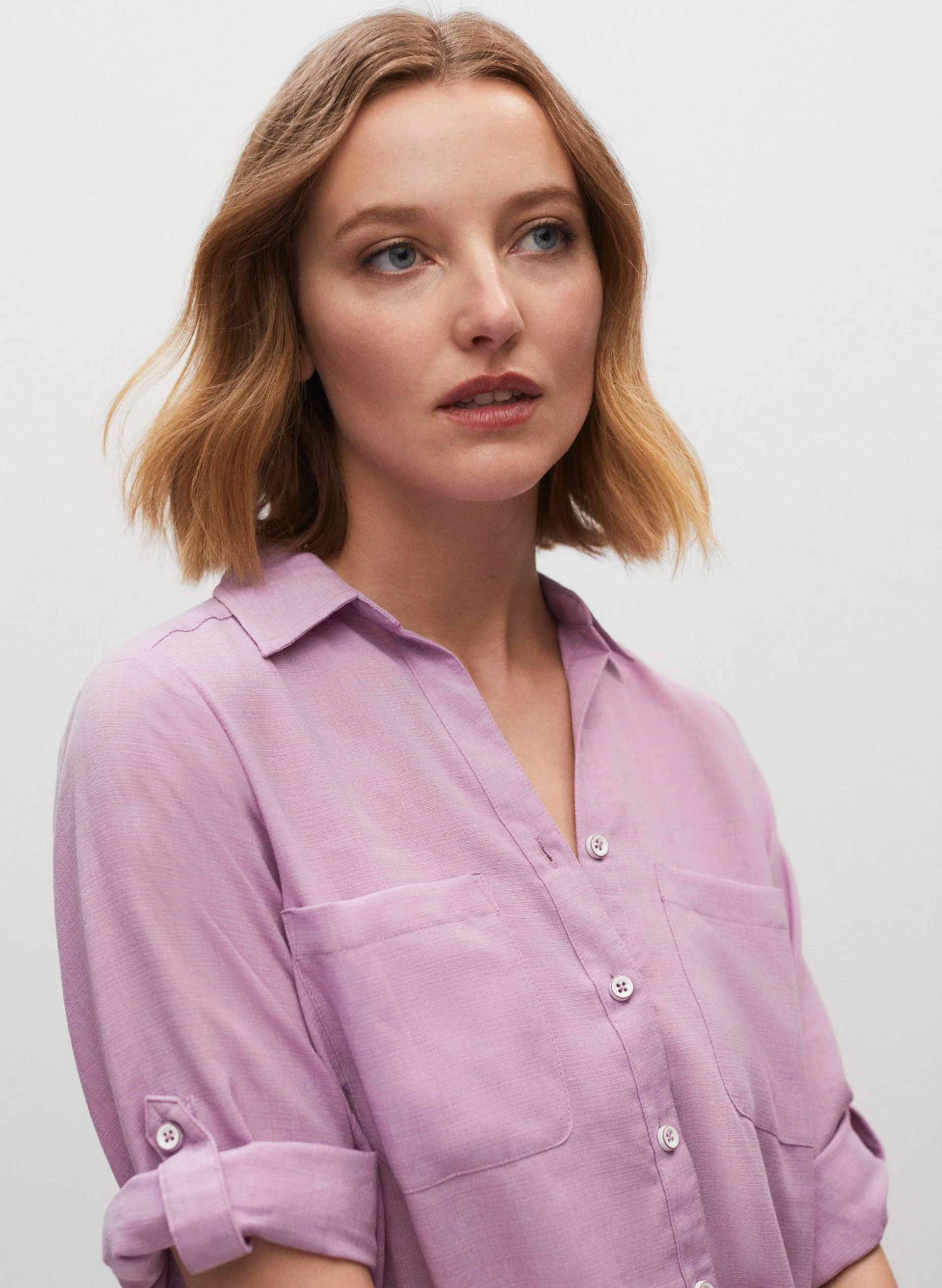 Shirred Tie Detail Tunic