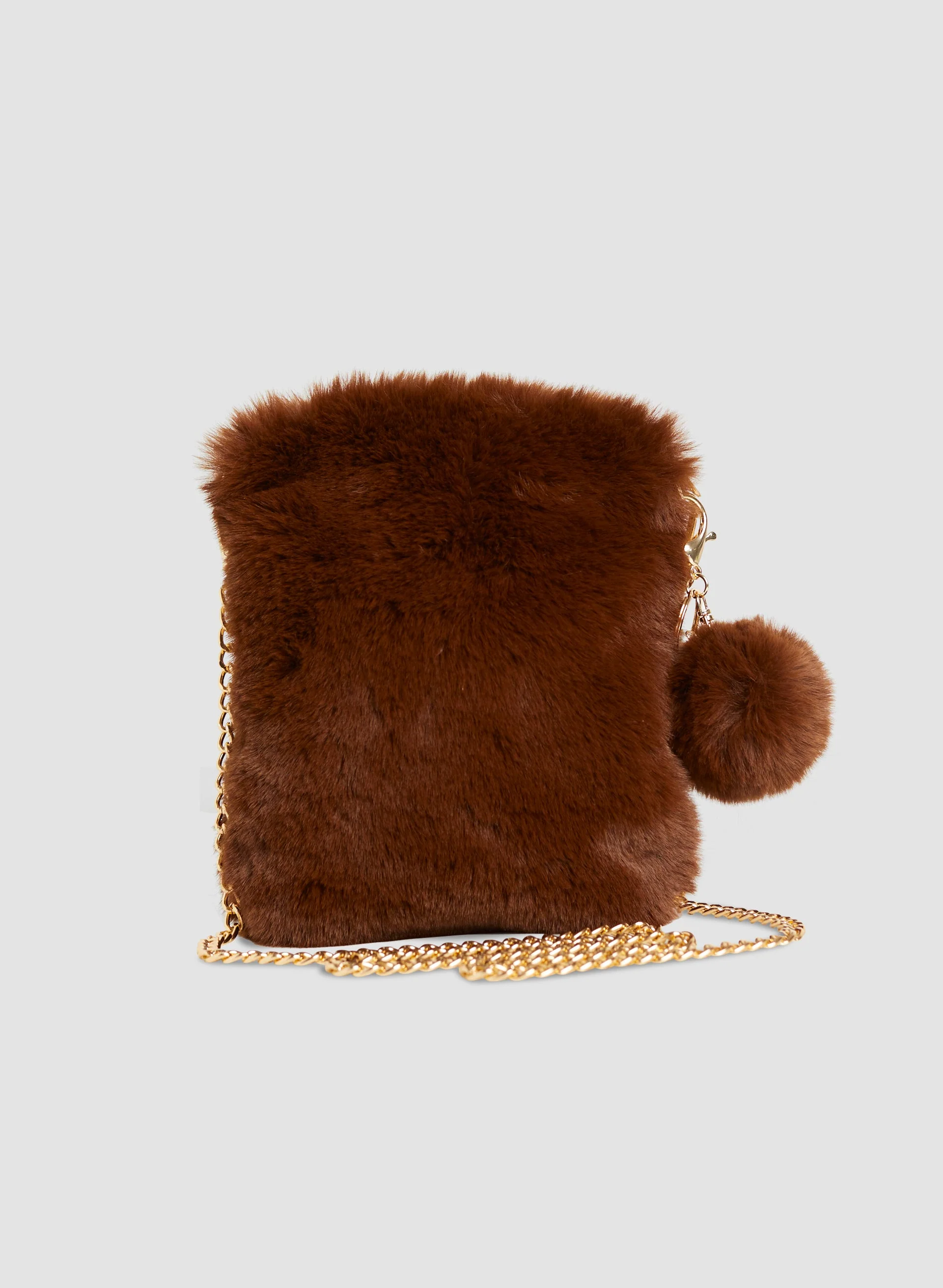 Faux Fur Crossbody Bag