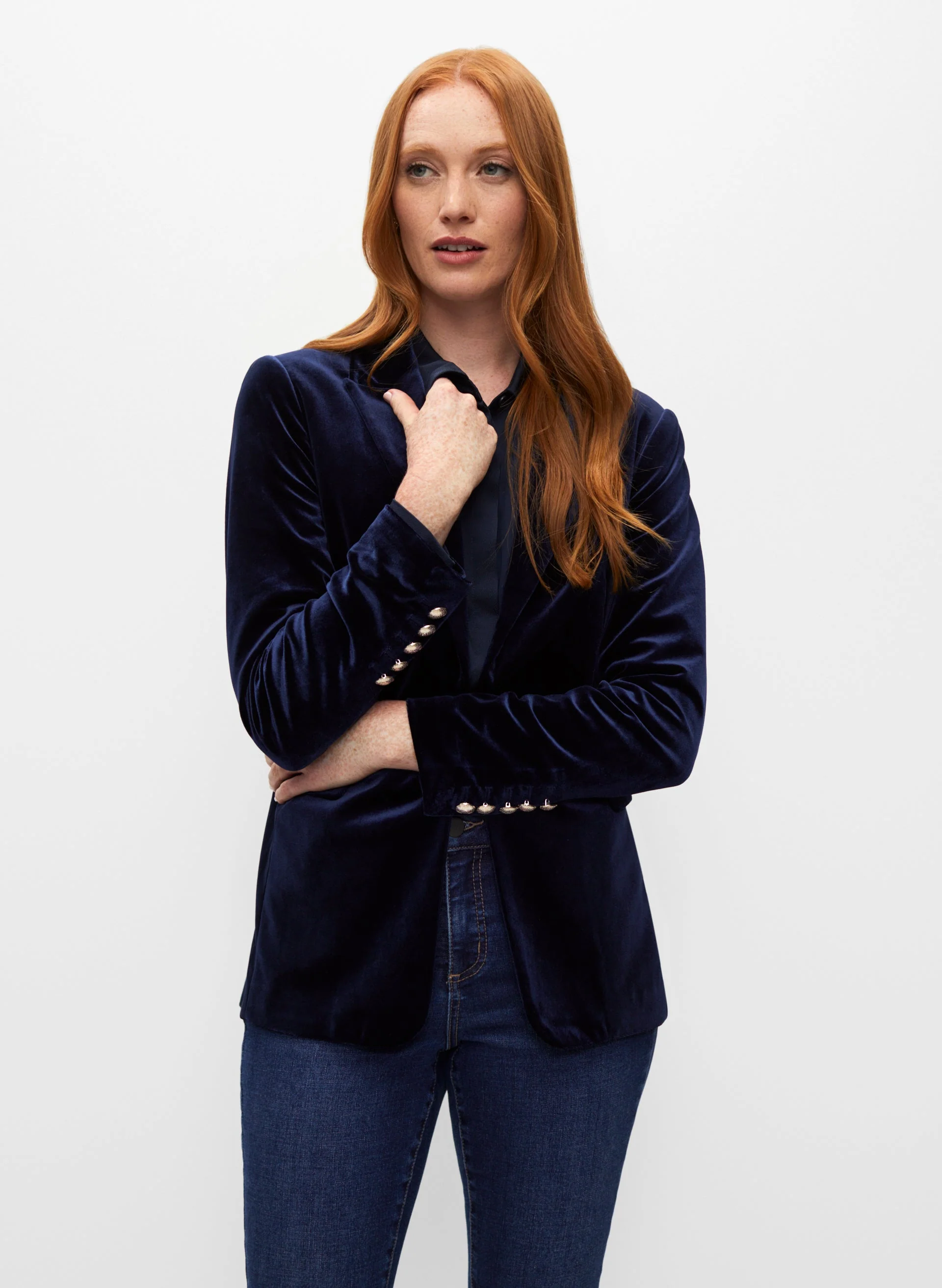 Velvet Blazer