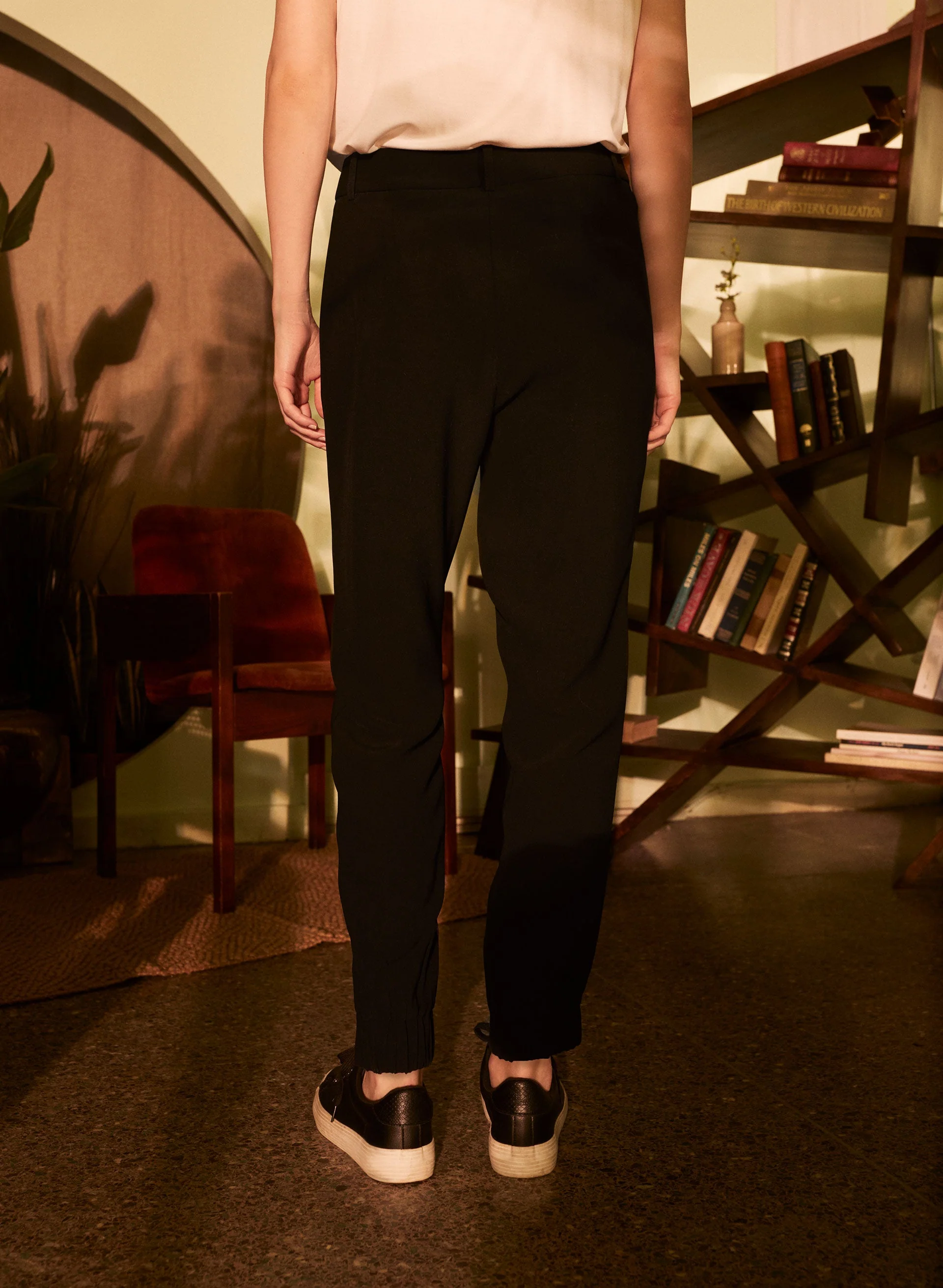 Jogger Style Tailored Pants