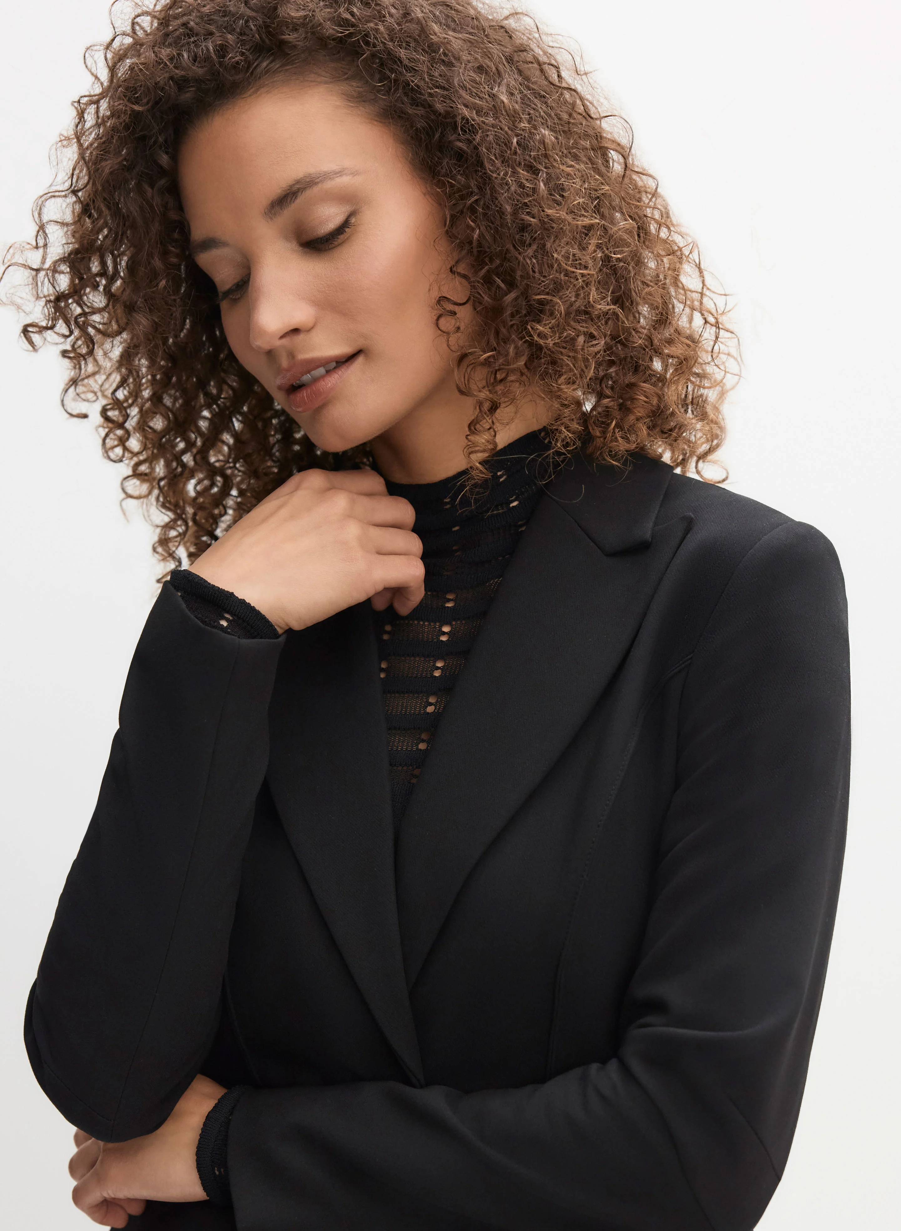 Single Button Blazer