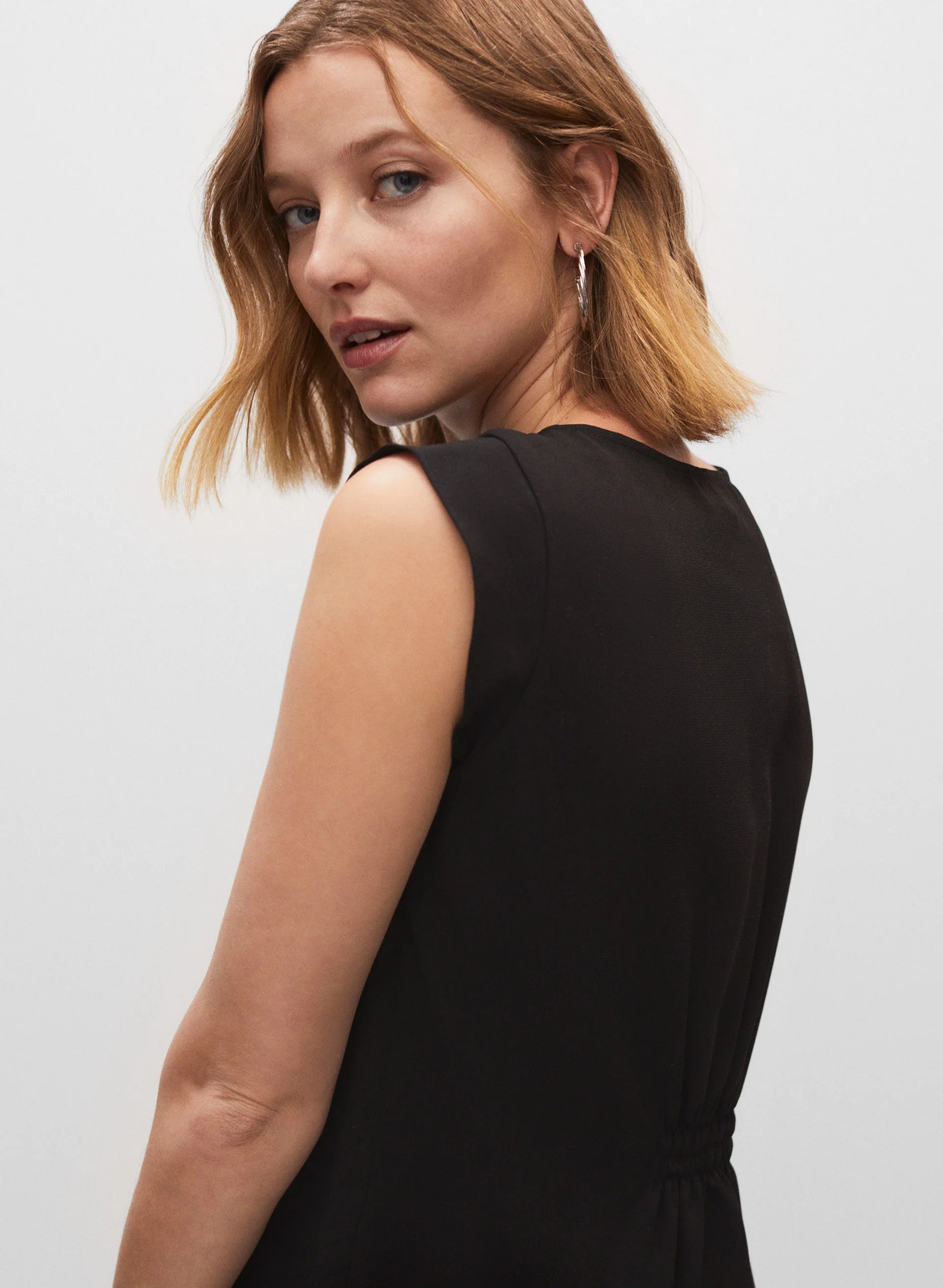 Tahari - Pleat Detail Top