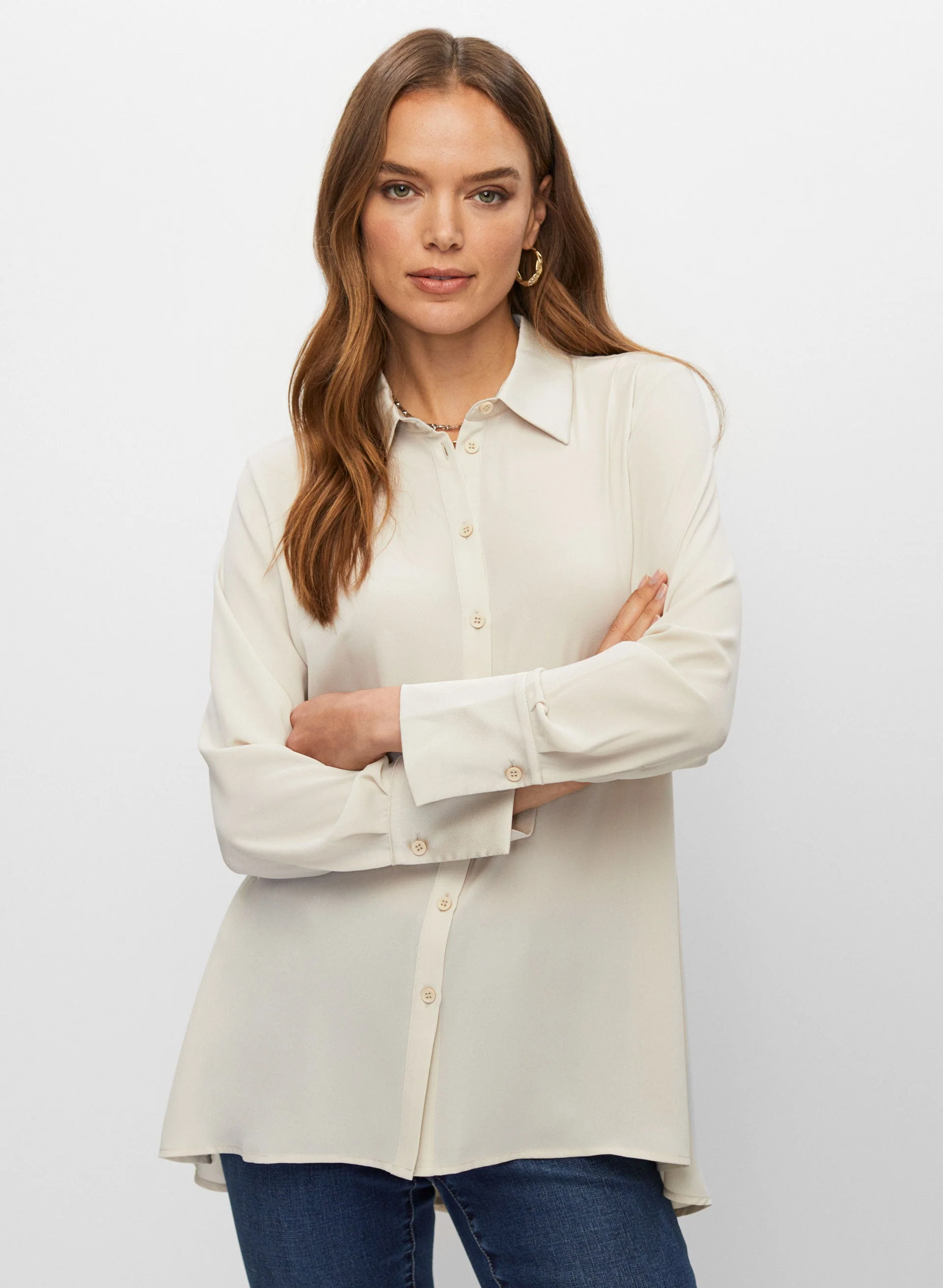 Essential Button Down Tunic