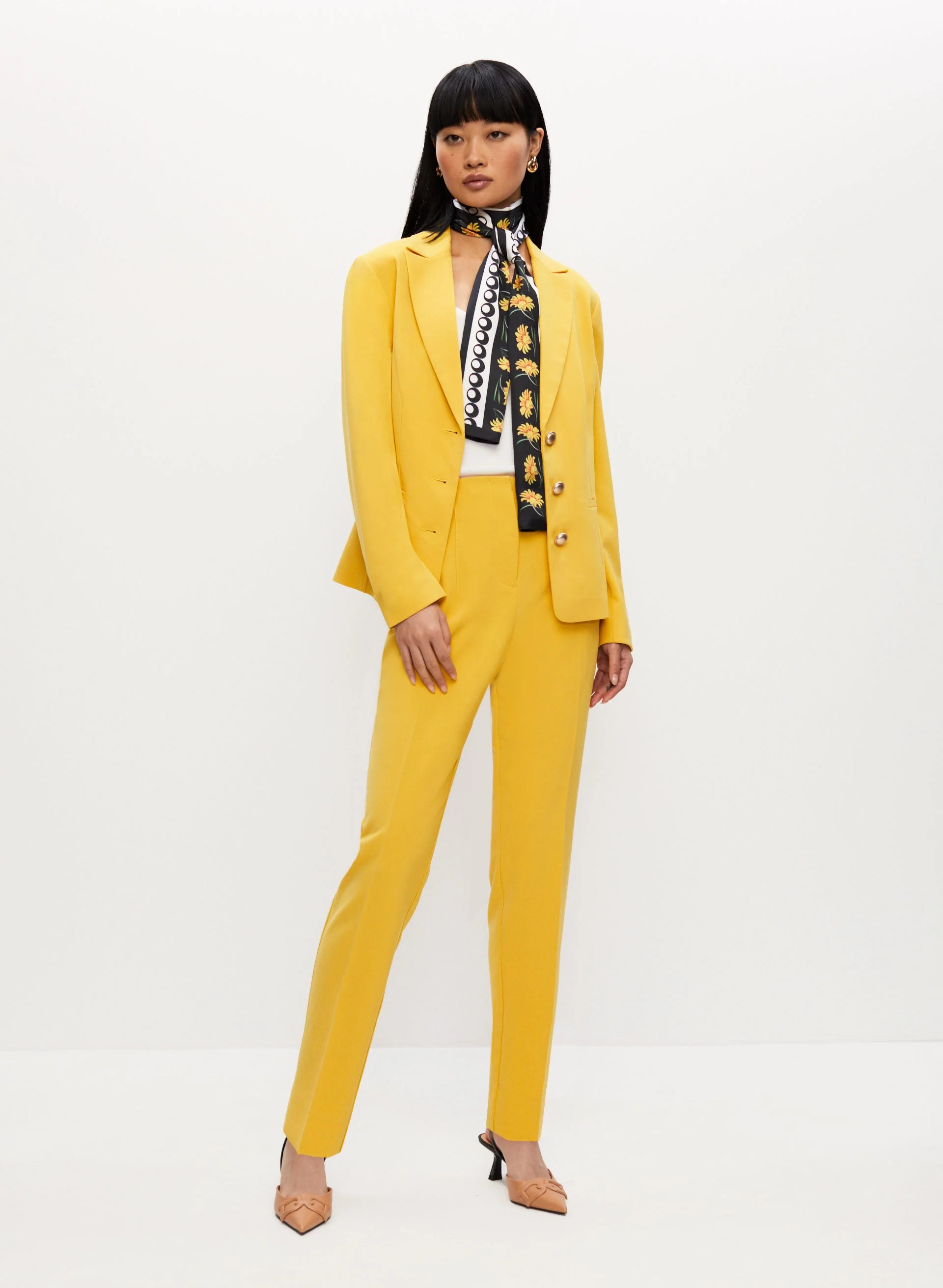 Button Detail Blazer