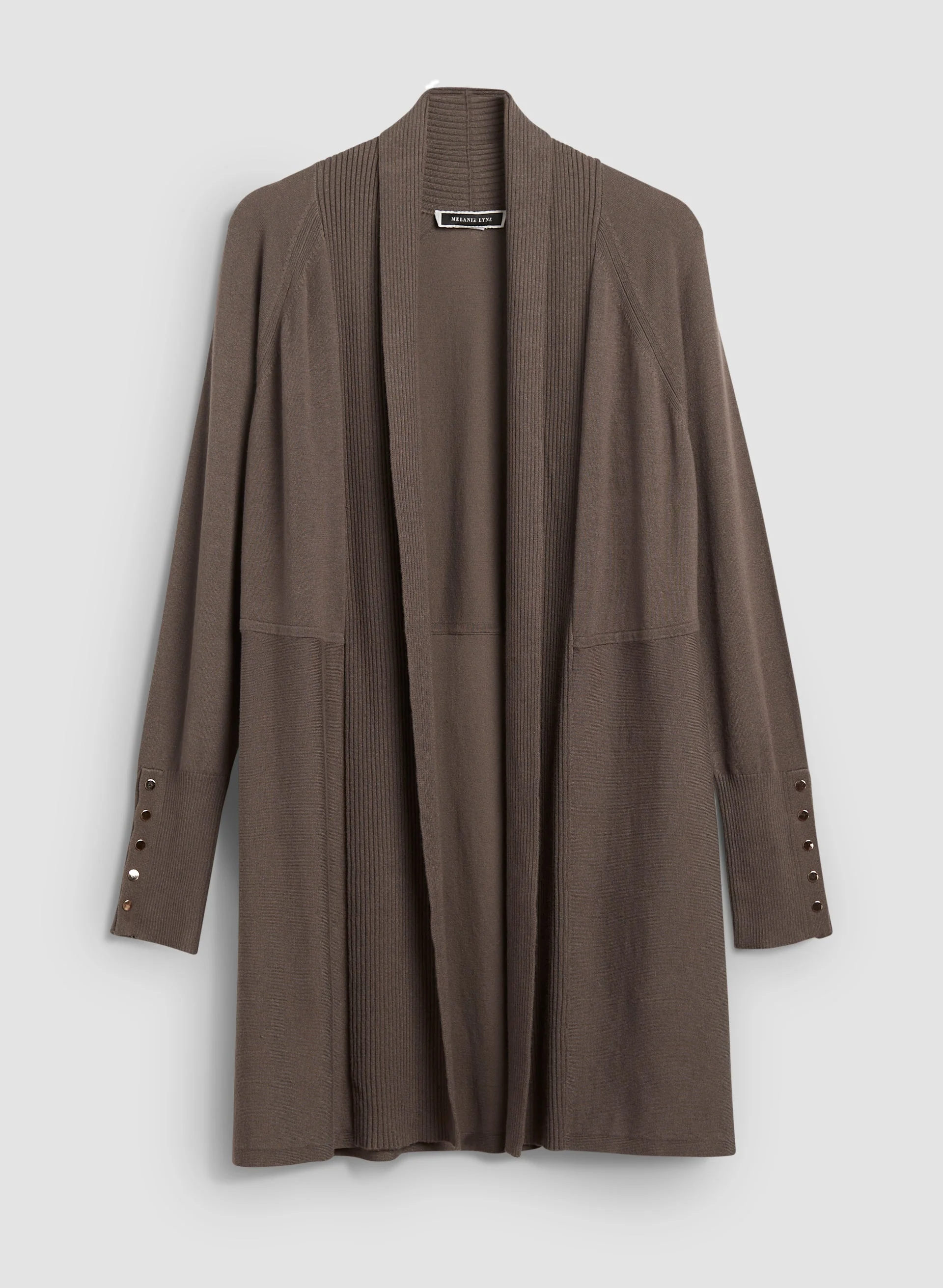 Open Front Knit Cardigan