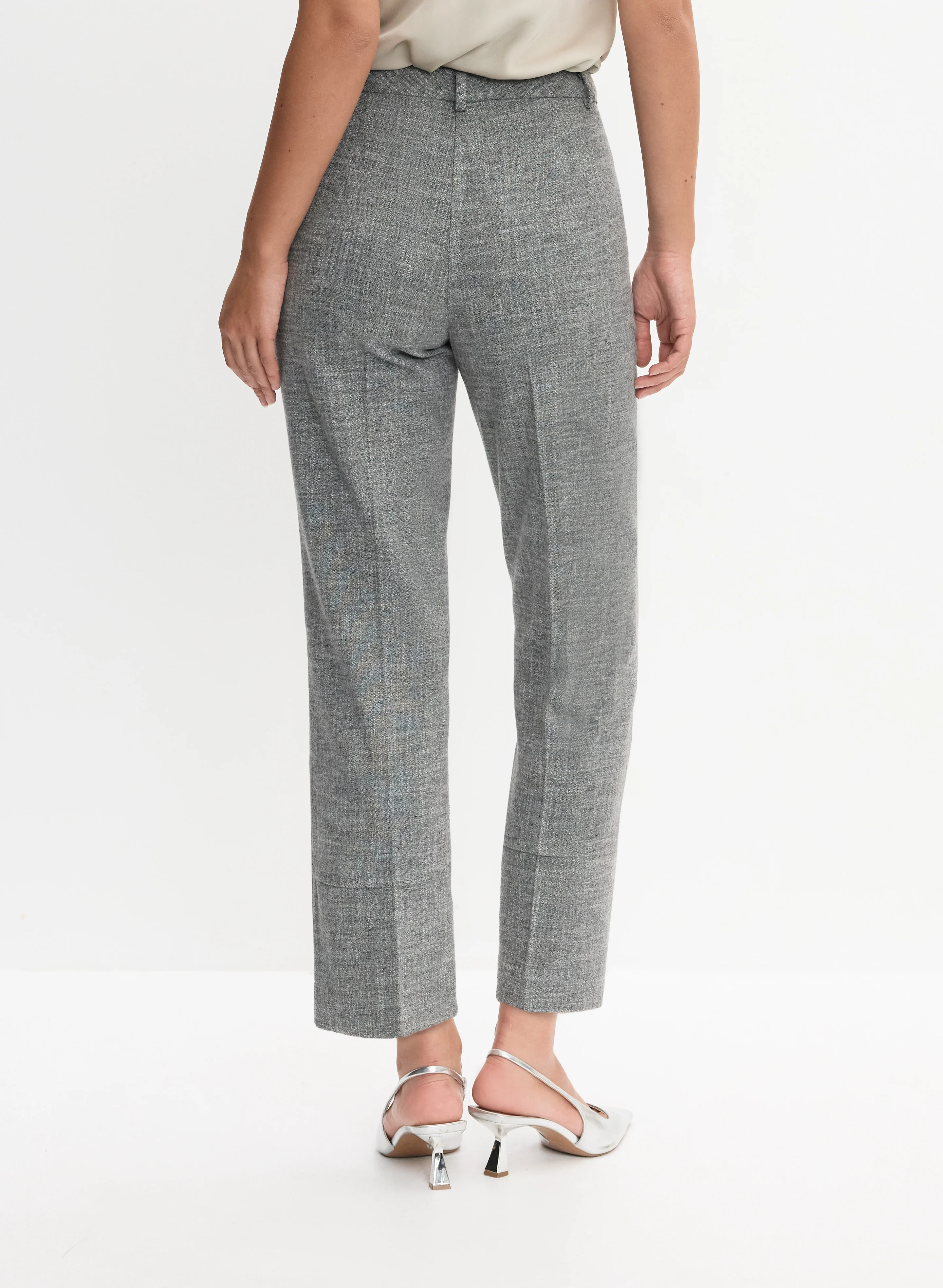 Joseph Ribkoff - Straight-Leg Cropped Pants