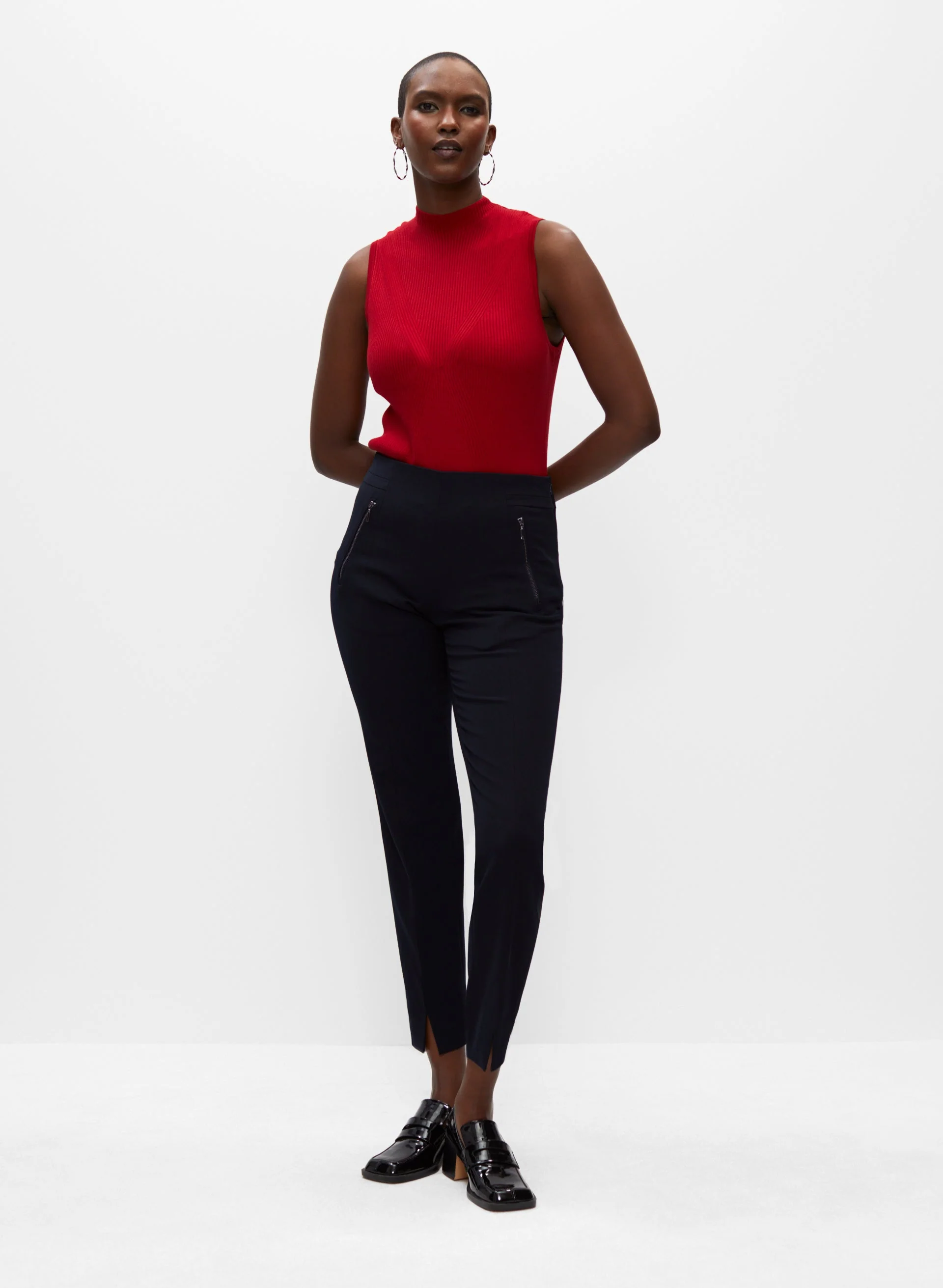 Sleeveless Knit Top