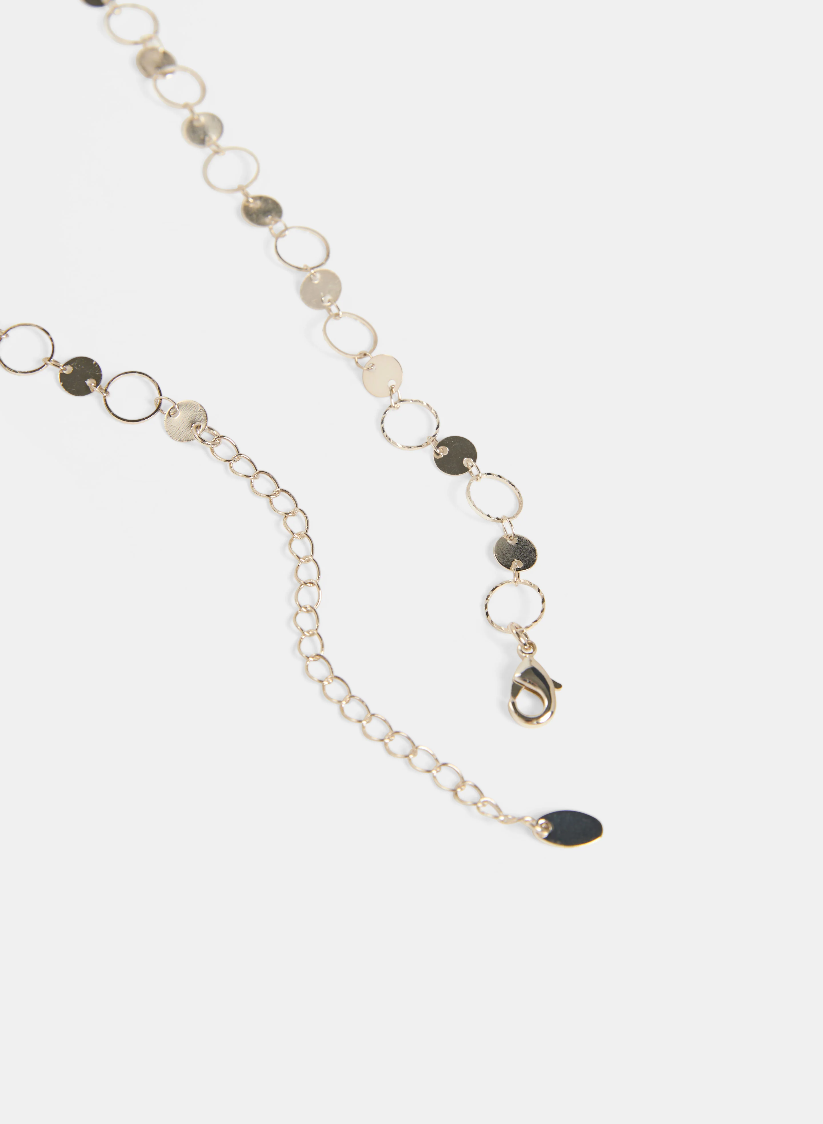 Pearl Pendant Chain Necklace