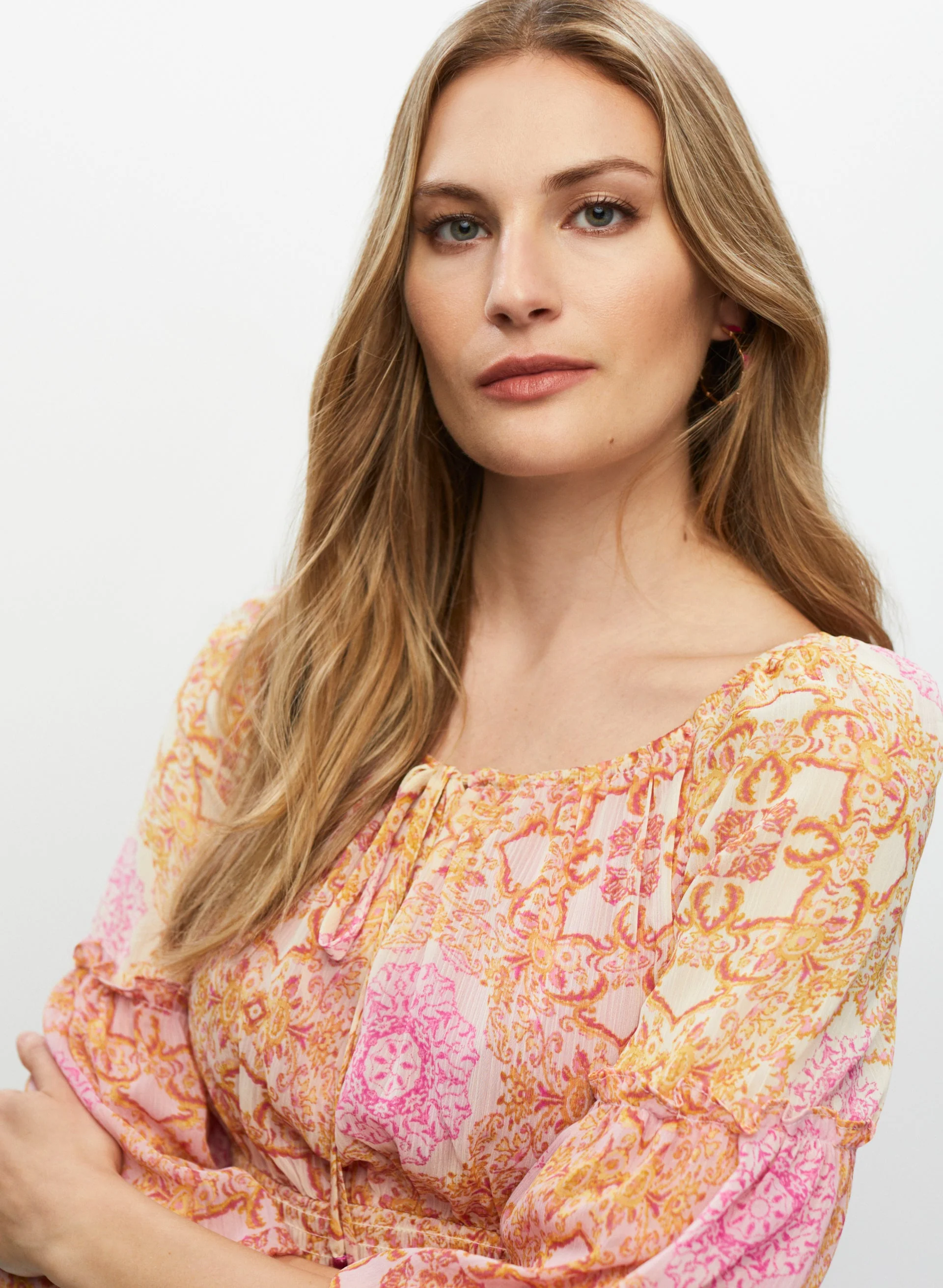 Medallion Print Dress