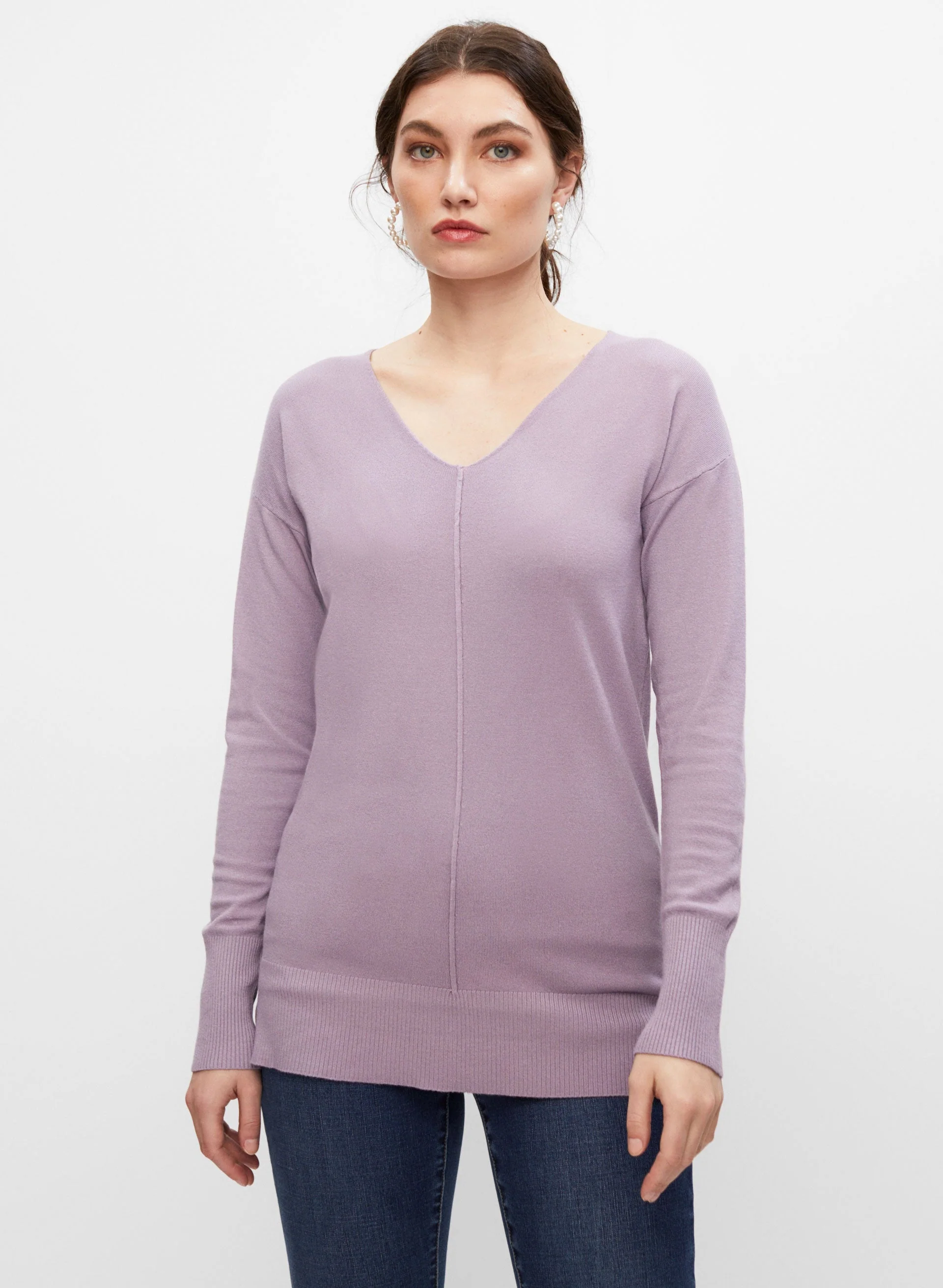 Frank Lyman - Rib Knit Detail Sweater