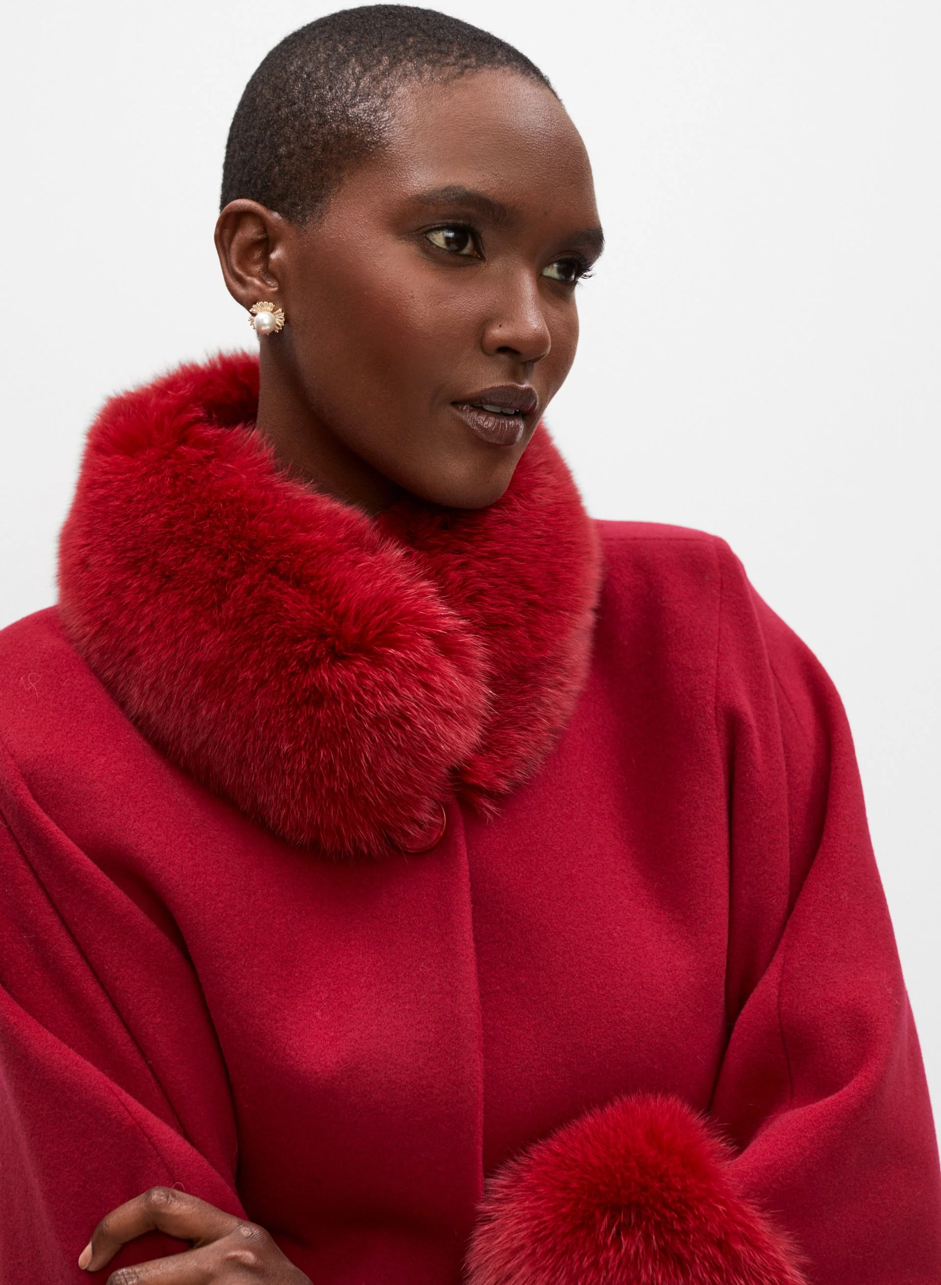 Mallia - Wool & Cashmere Blend Cape