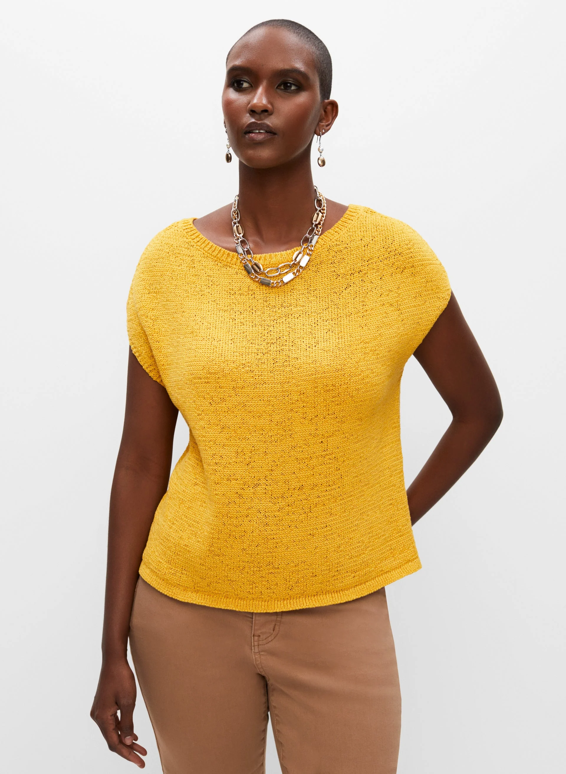 Short Sleeve Sweater