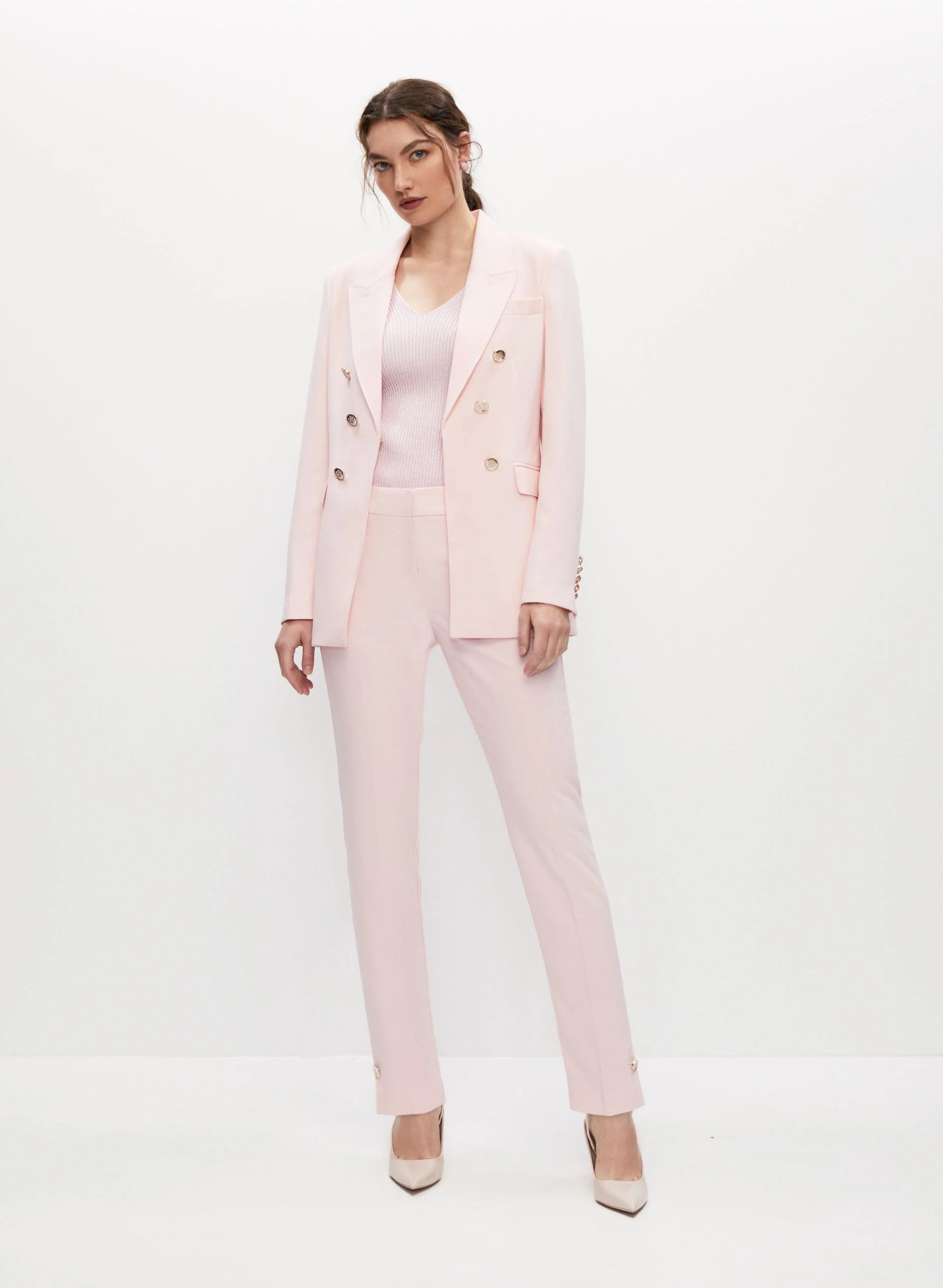 Button Detail Blazer