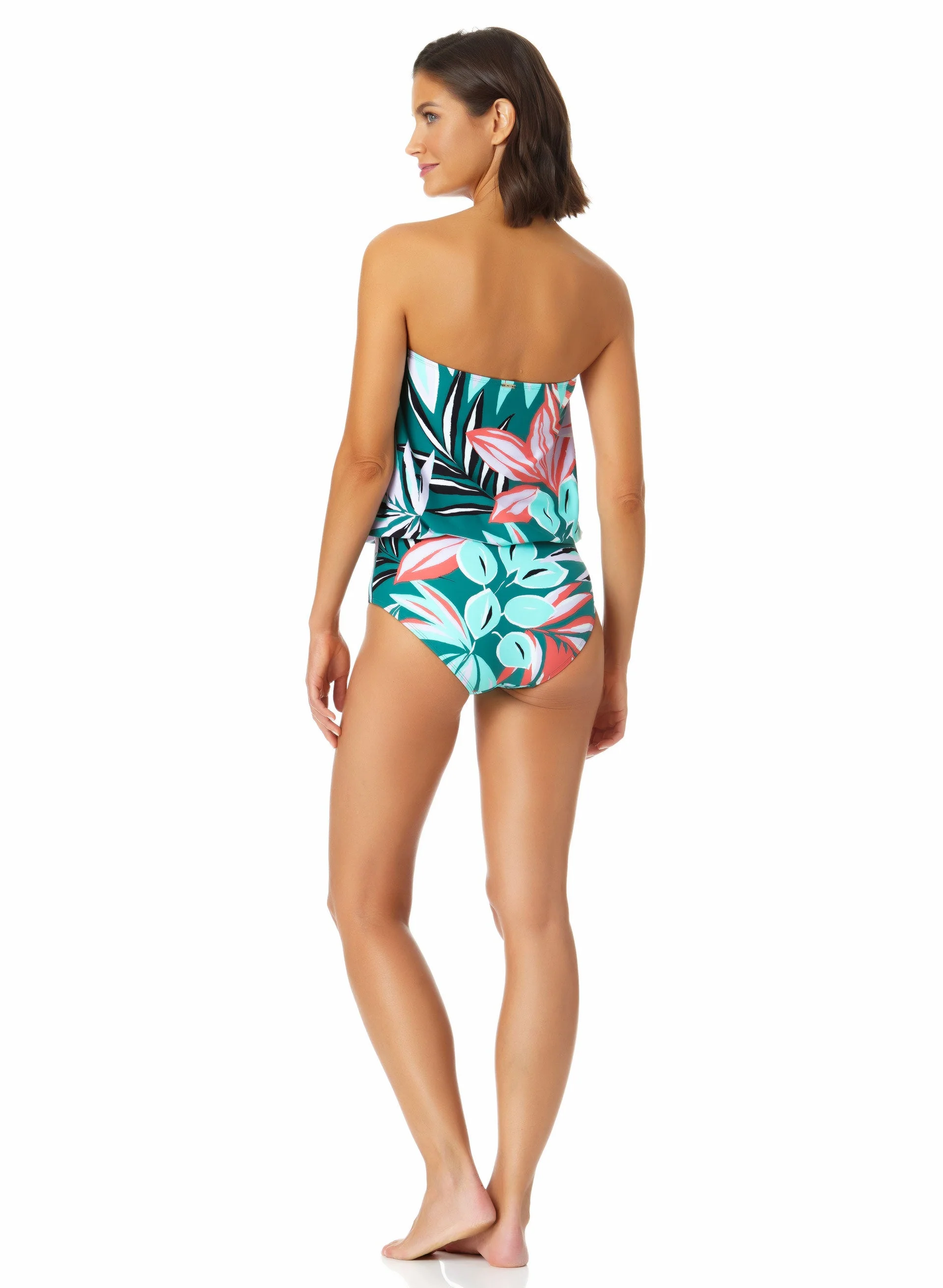 Anne Cole - Tropical Print One Piece Swimsuit