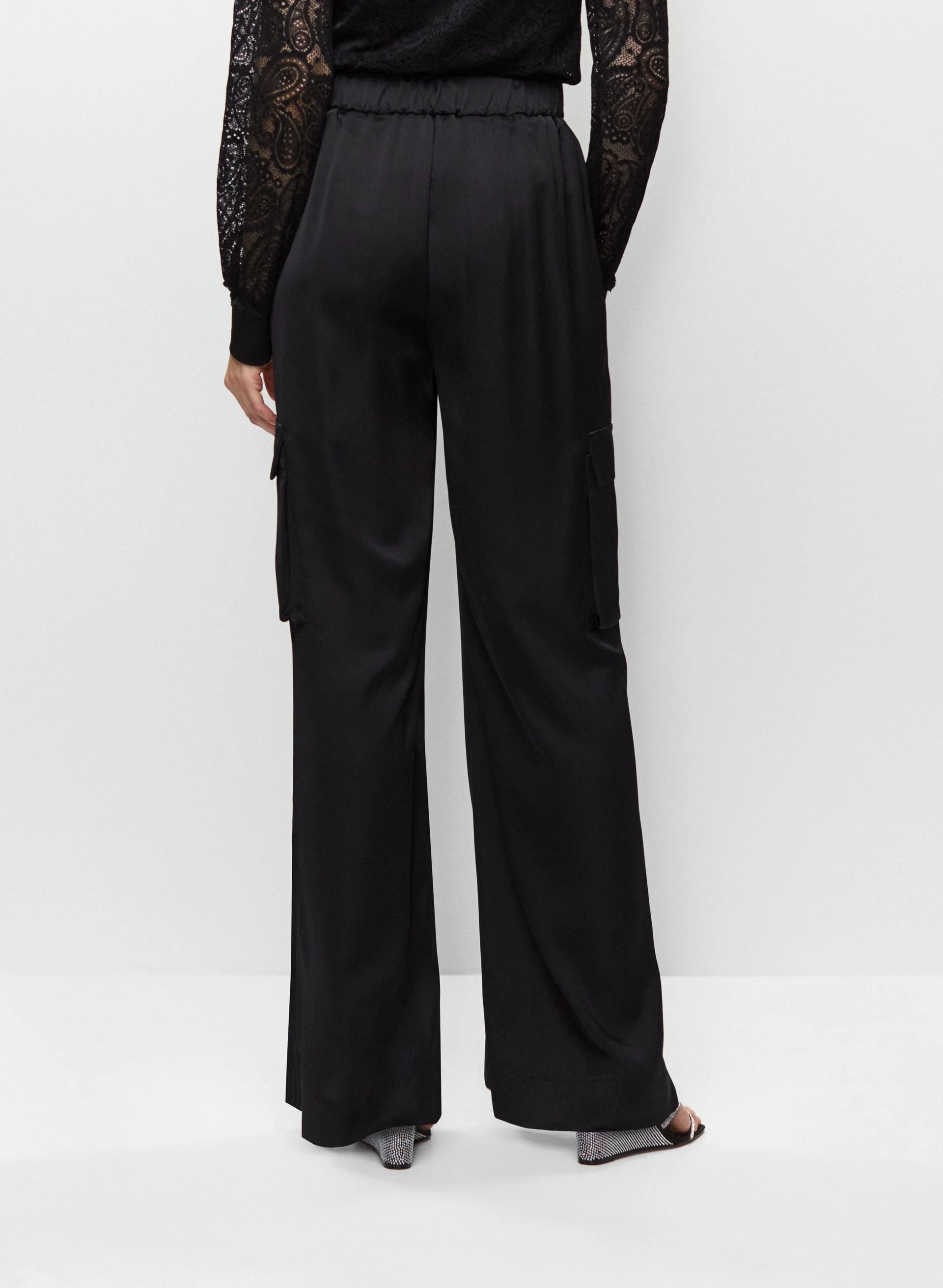 Joseph Ribkoff - Wide Leg Cargo Pants